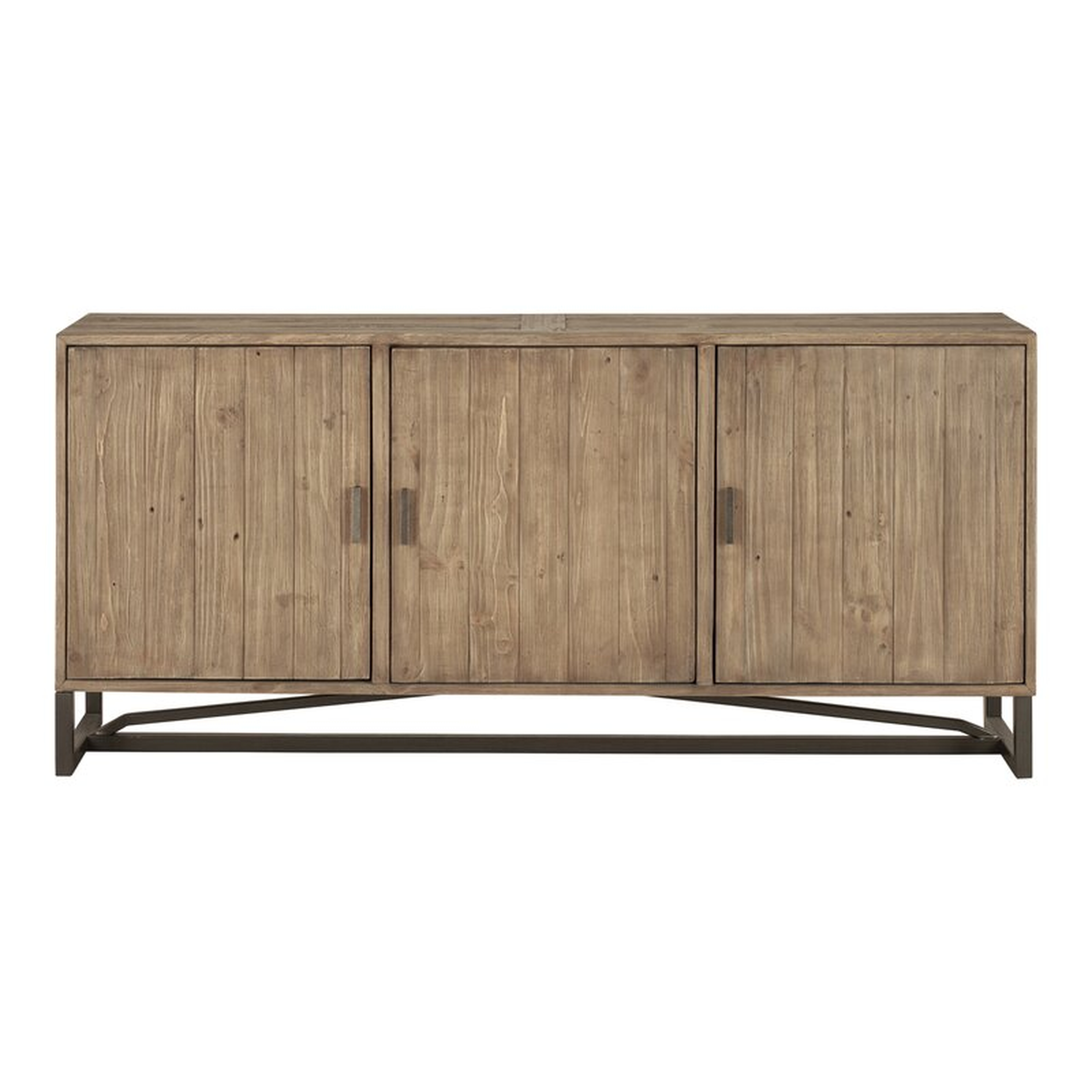 Alterma 67.75'' Wide Pine Solid Wood Sideboard - Wayfair