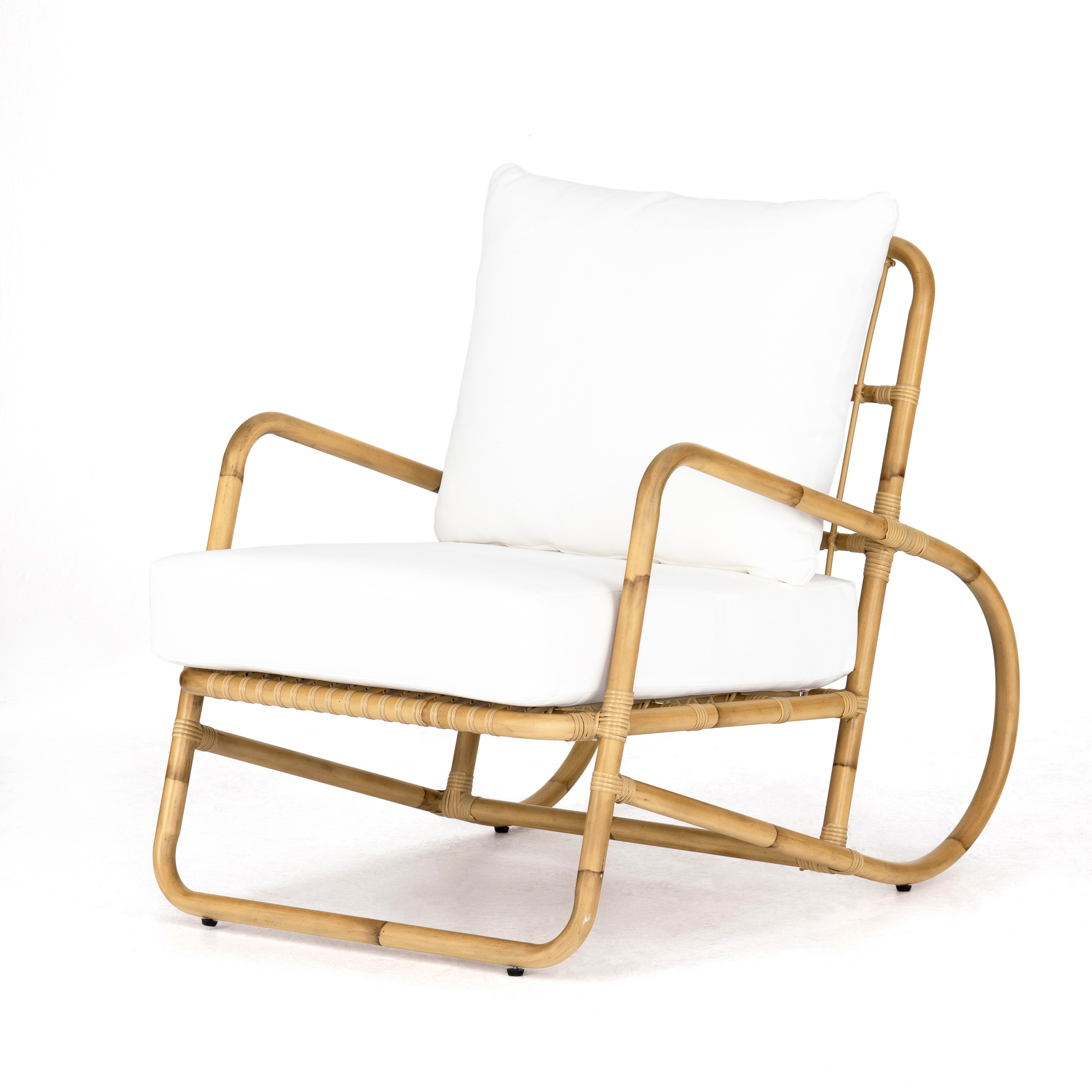 Riley Outdoor Chair - Stinson White - Four Hands