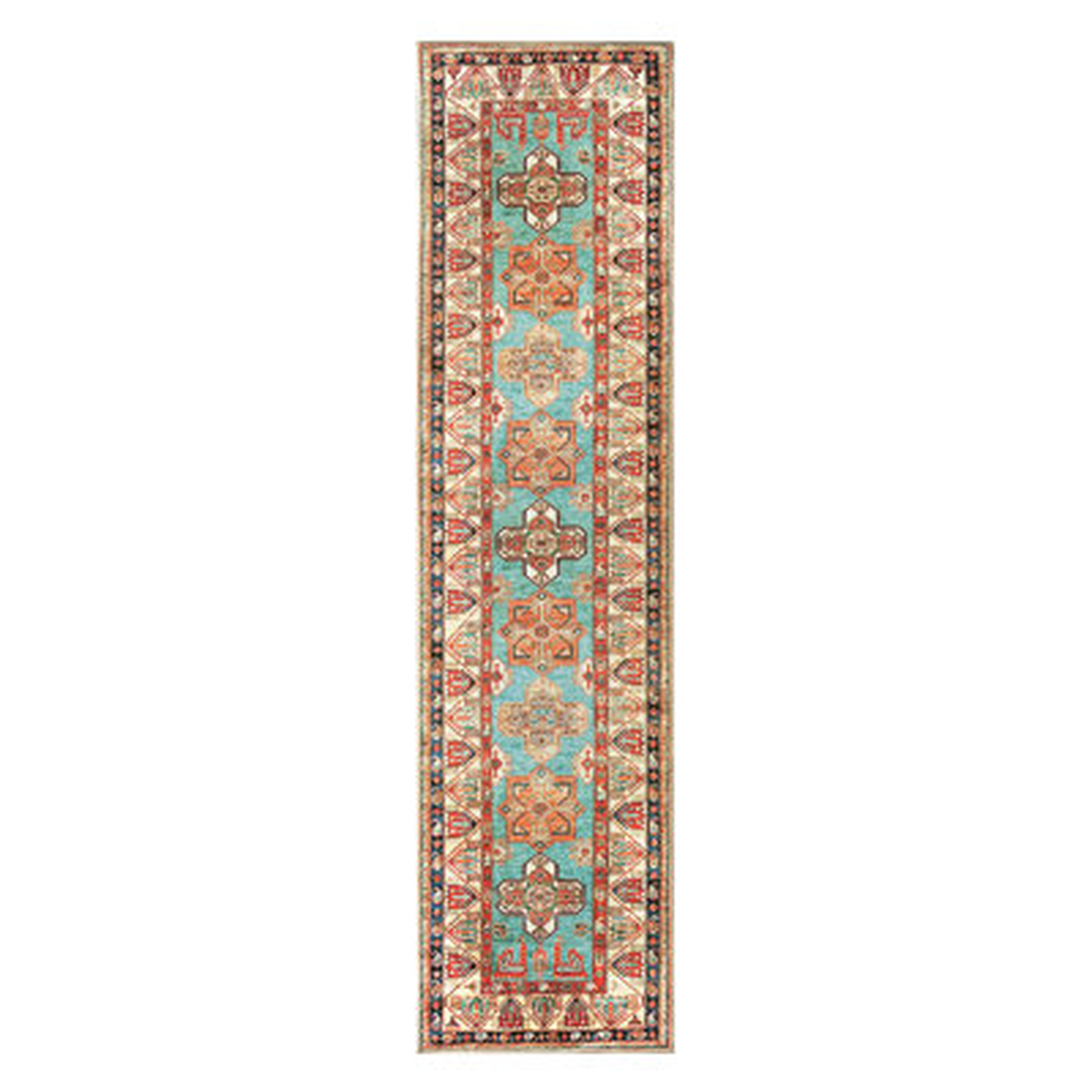Bungalow Rose Machine Washable Runner Rug Sehrazat 2.5X10 - Wayfair