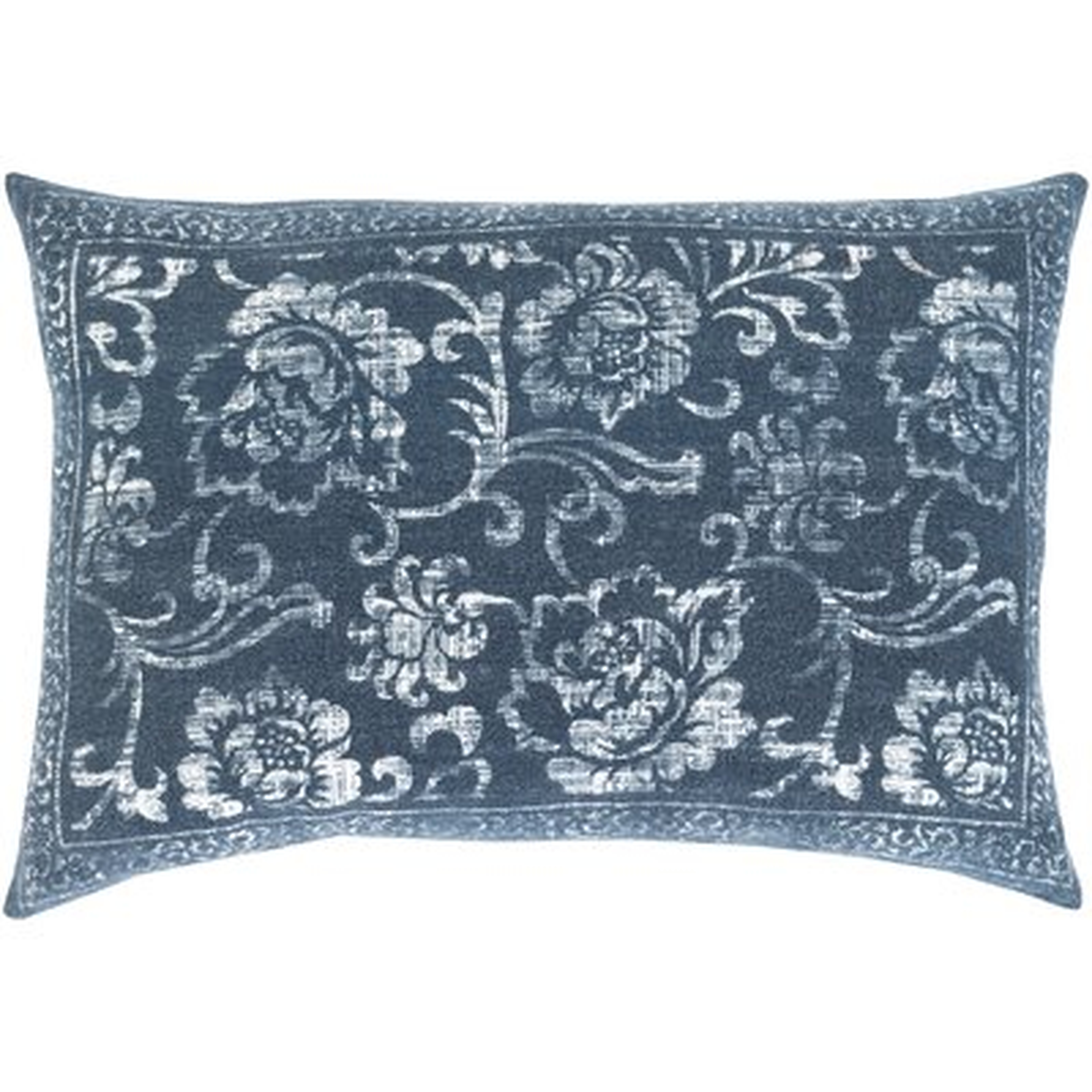 Cota Cotton Floral Lumbar Pillow Cover - Birch Lane