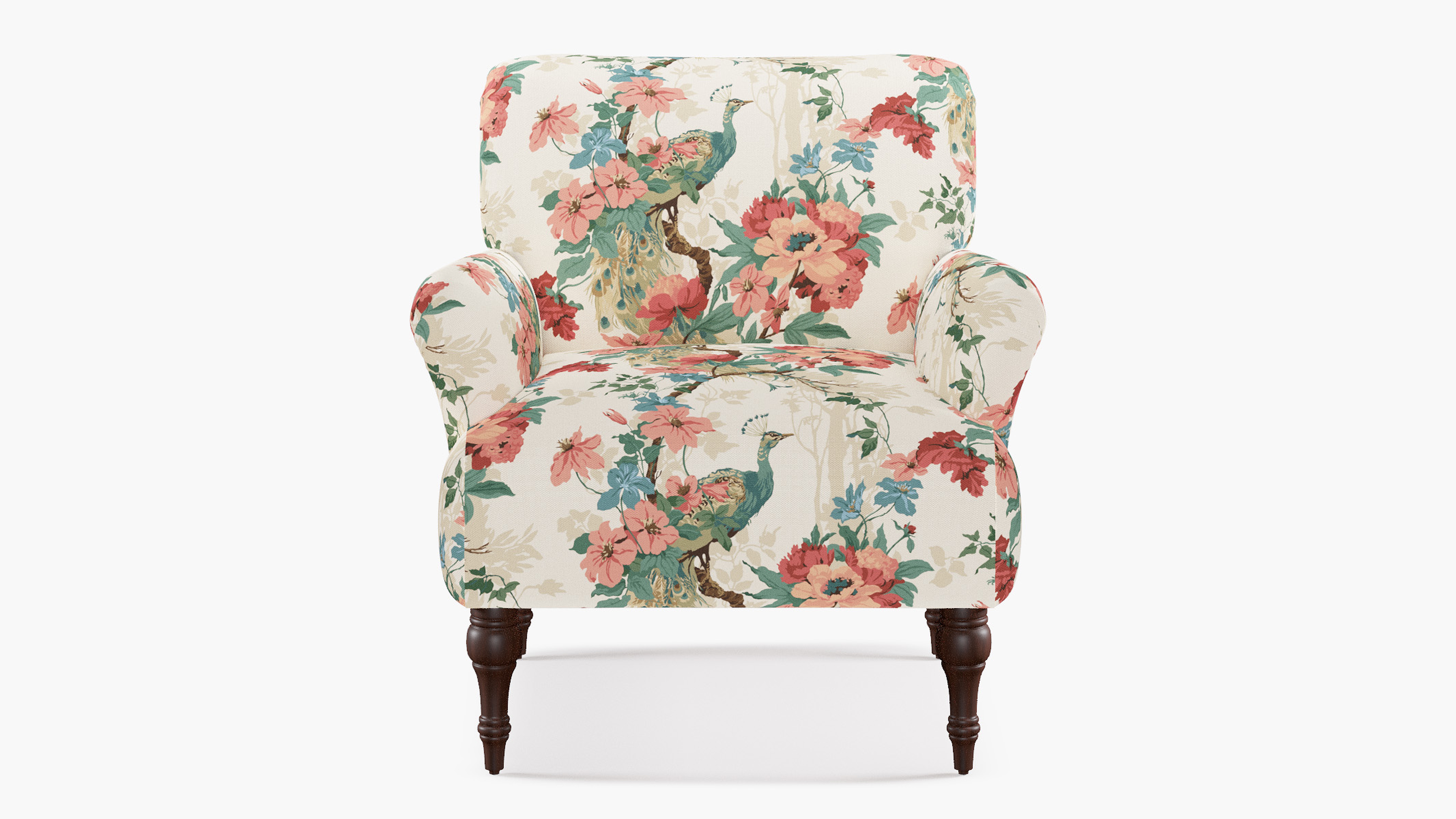 Traditional Accent Chair, Rose Peacock Park - The Inside