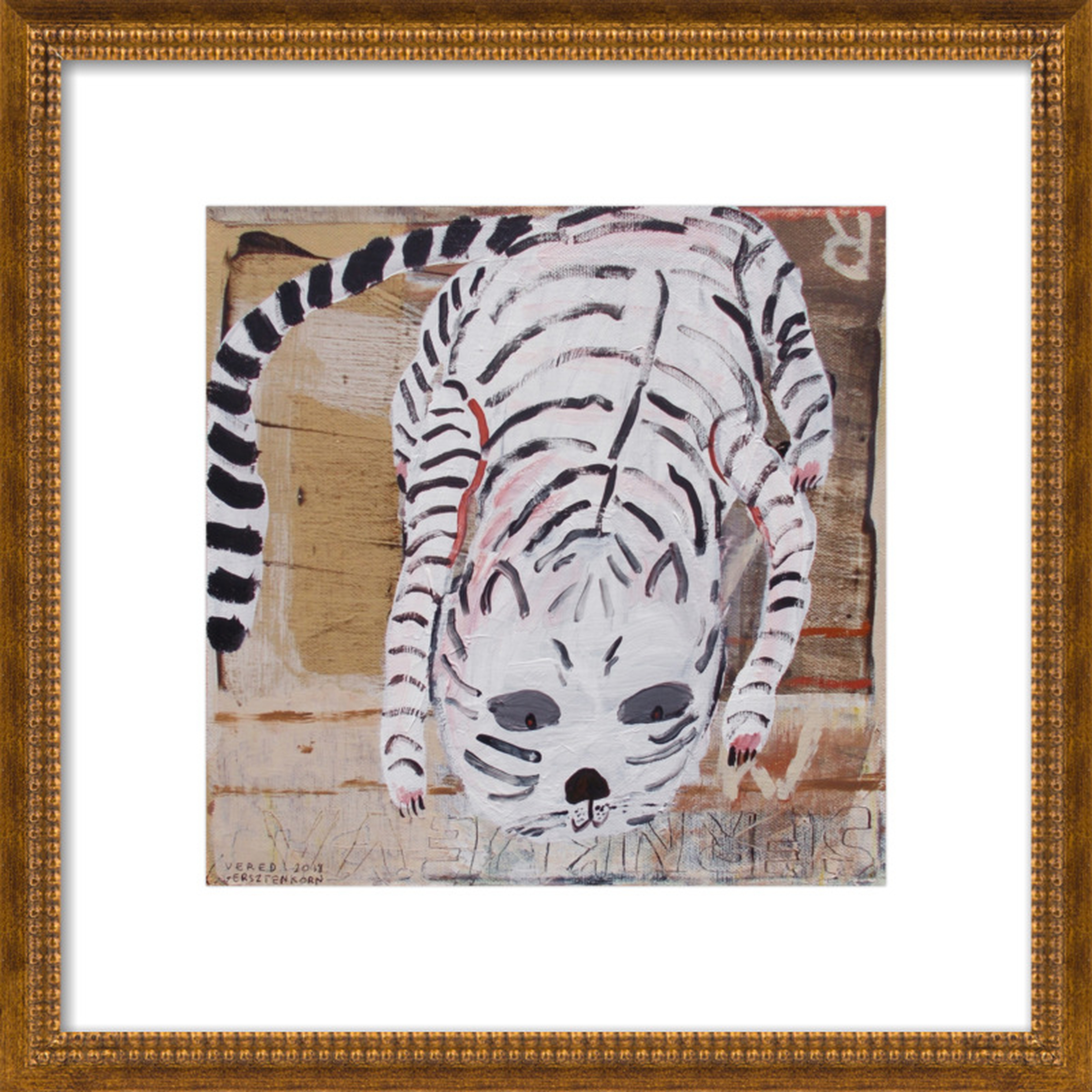 Cat by Vered Gersztenkorn for Artfully Walls - Artfully Walls