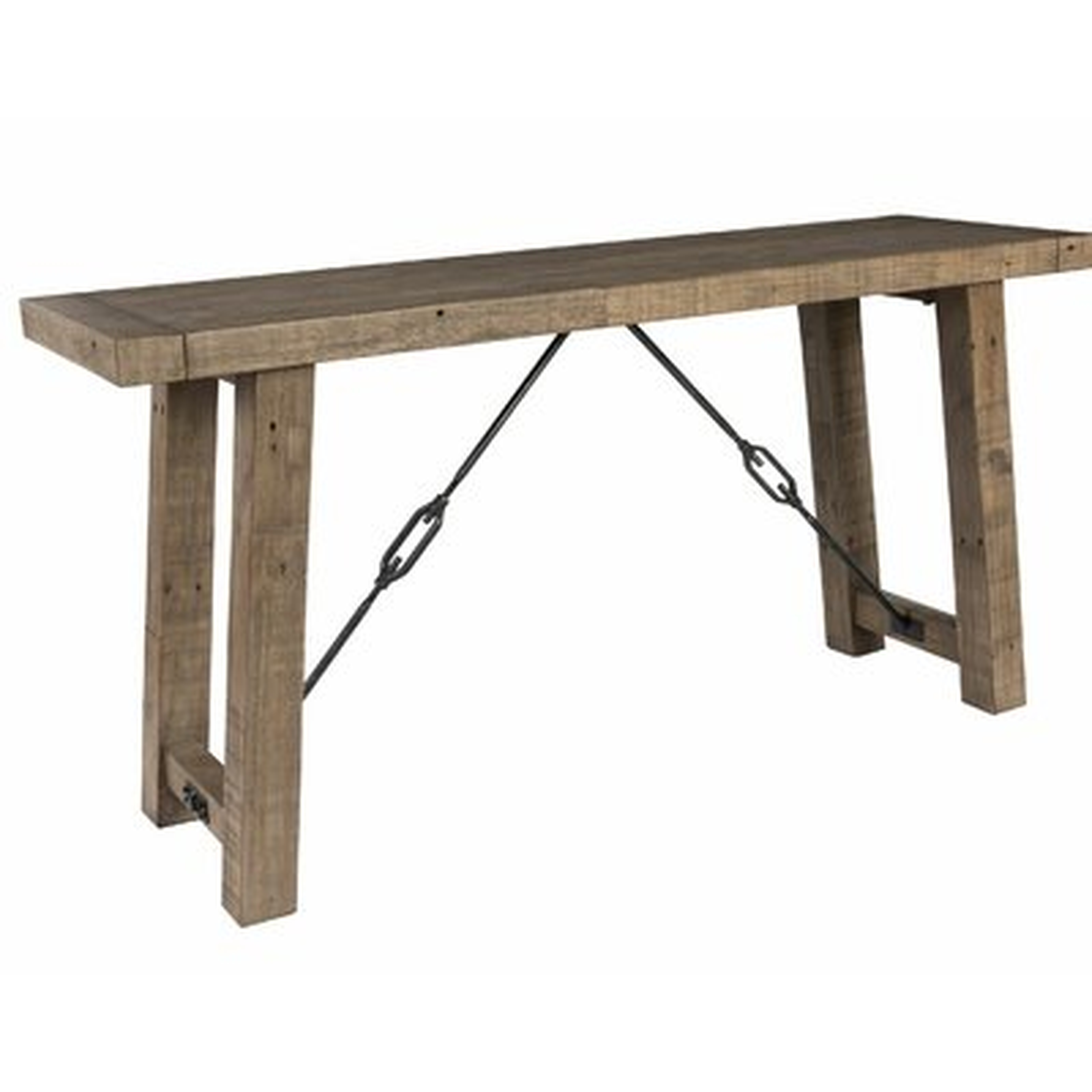 Abshire 60" Solid Wood Console Table - Wayfair