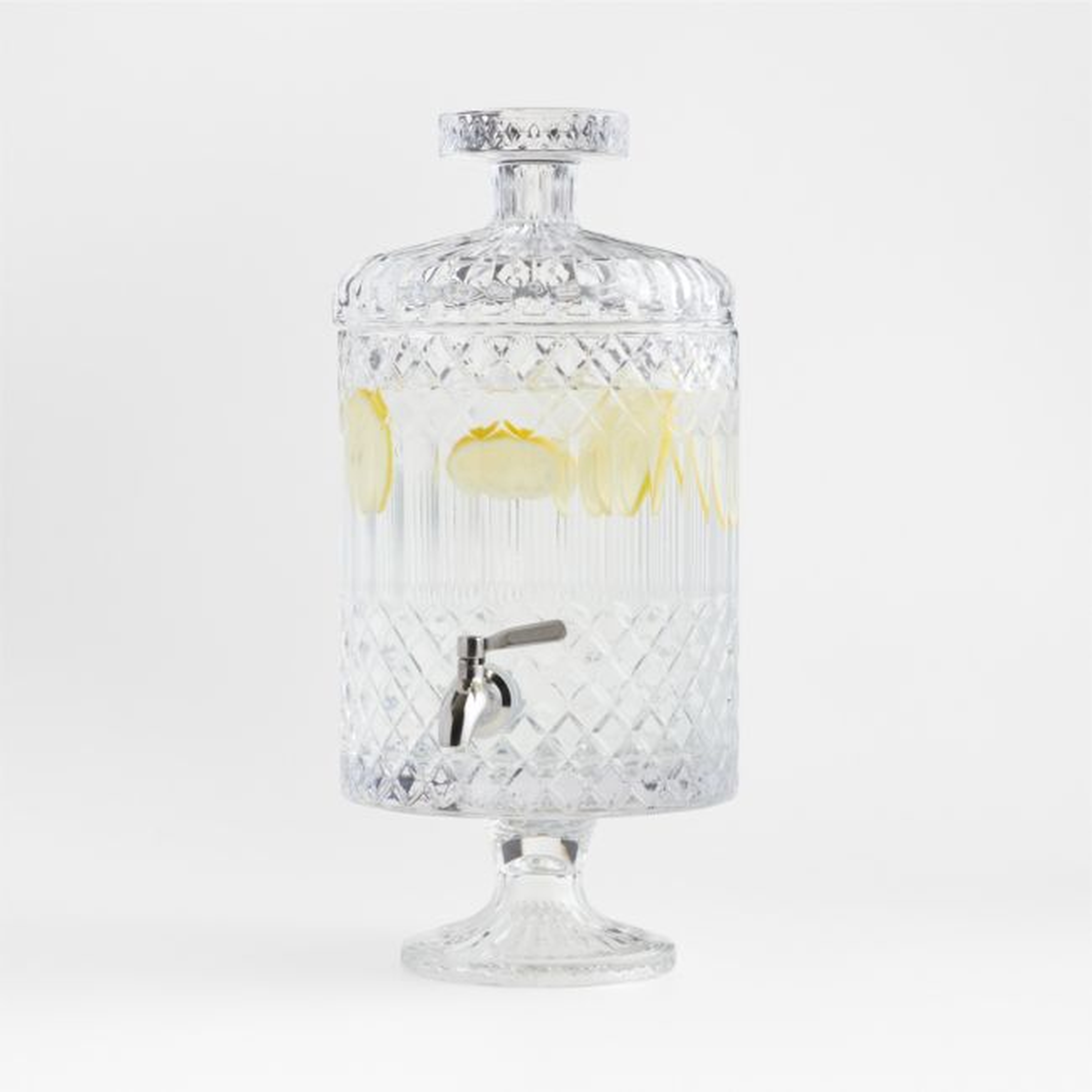 Hatch 1.6-Gallon Glass Drink Dispenser - Crate and Barrel