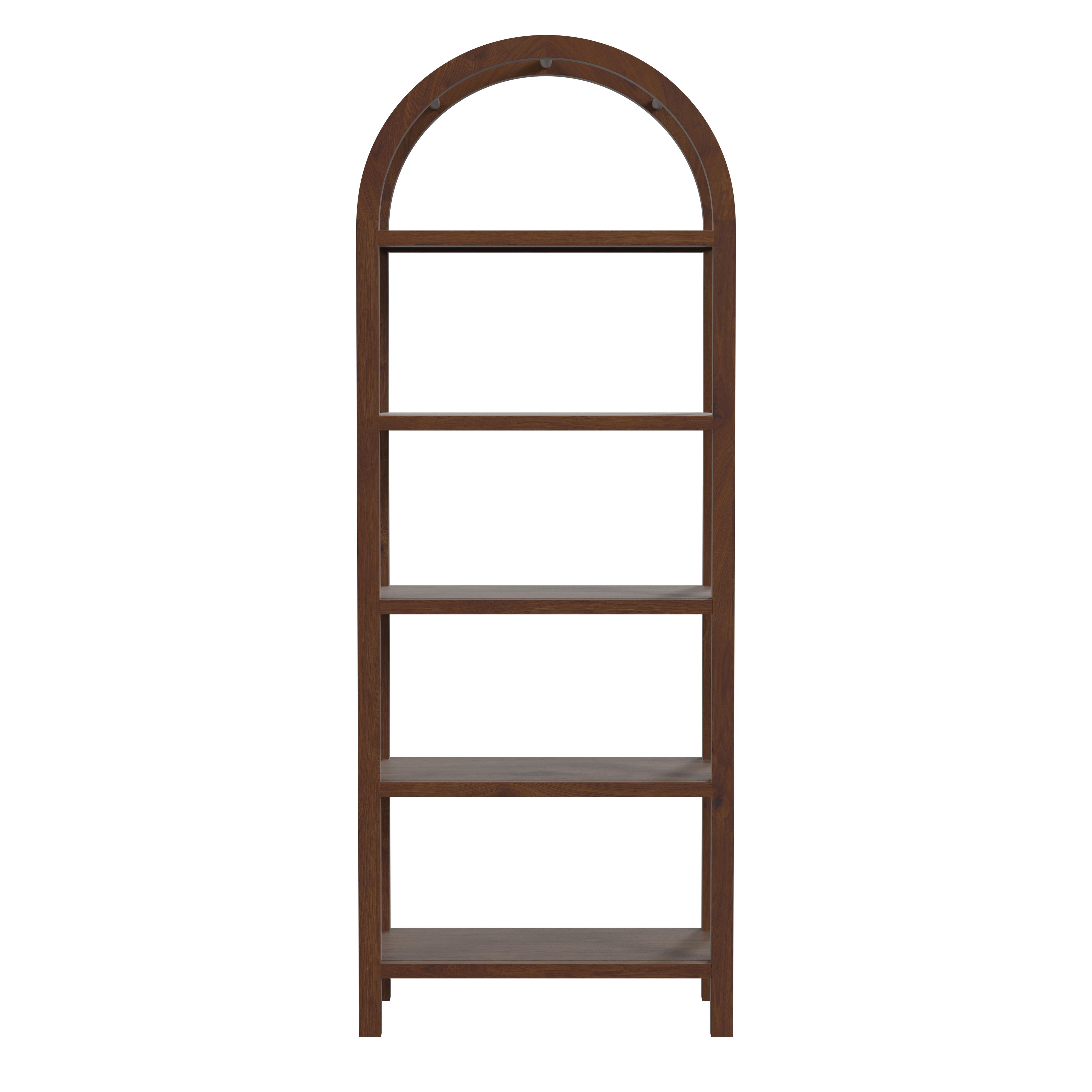 Hanover Brown Etagere Bookcase - Butler Specialty Co.
