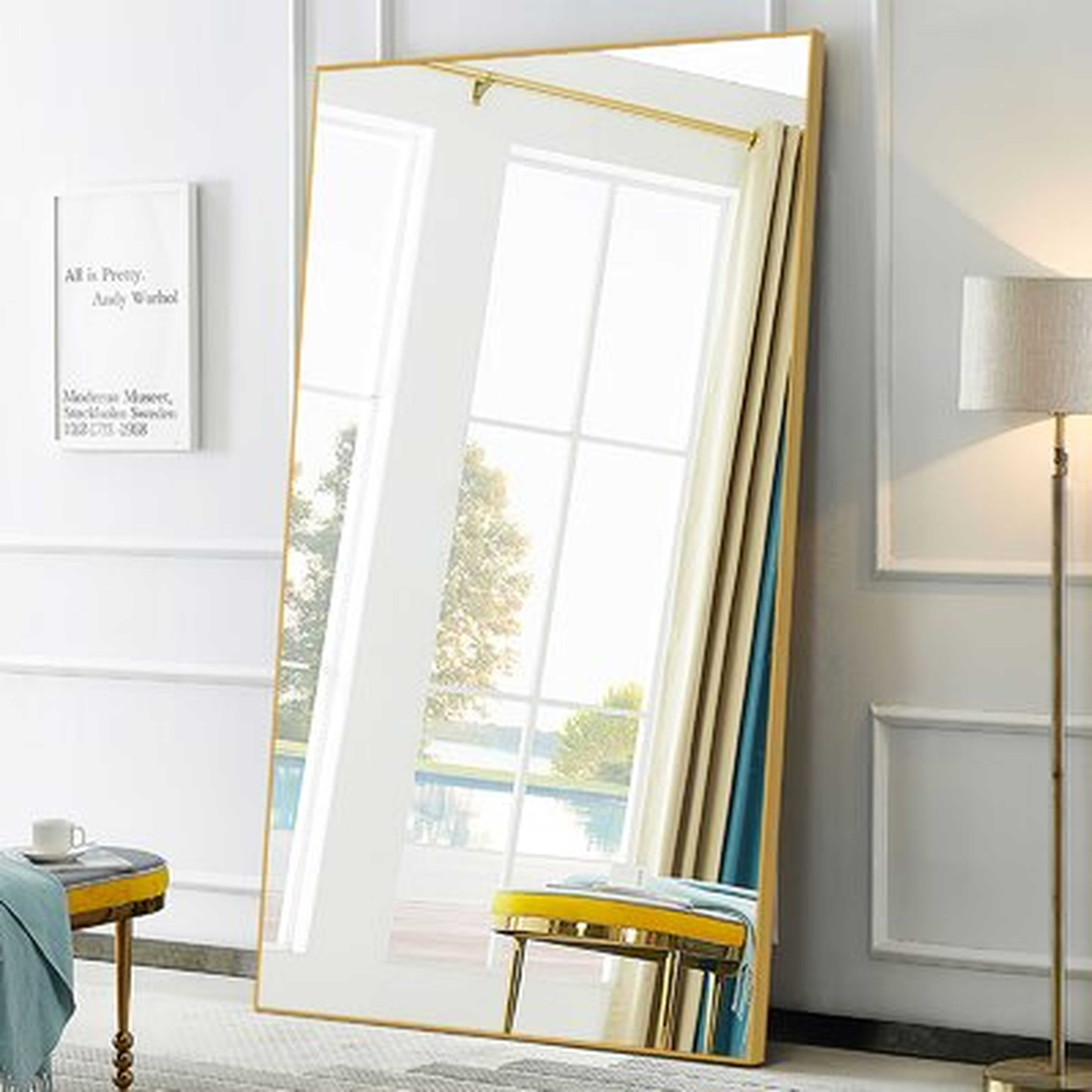 Framed Full Length Oversized Mirror - Wayfair