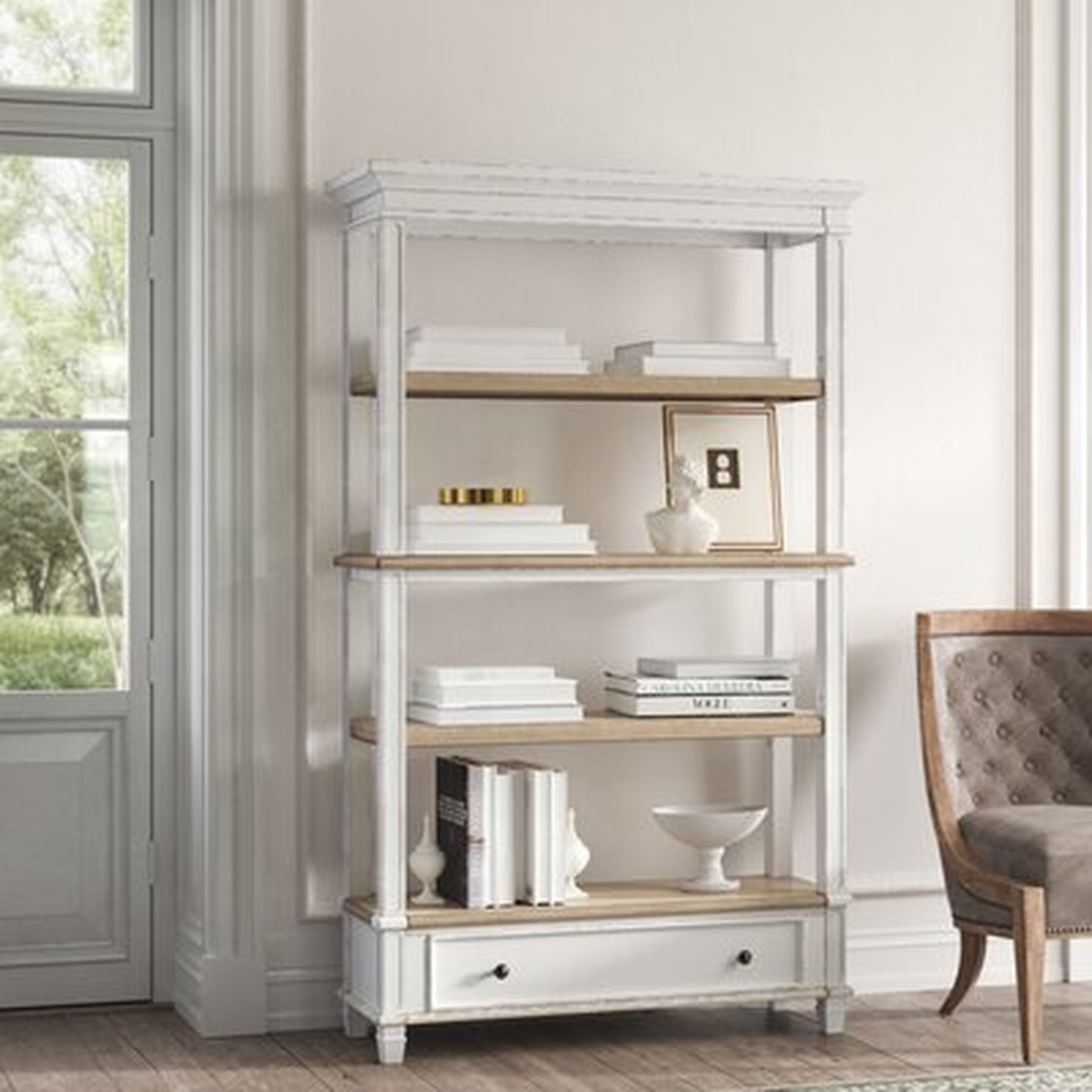 Sara Etagere Bookcase - Wayfair