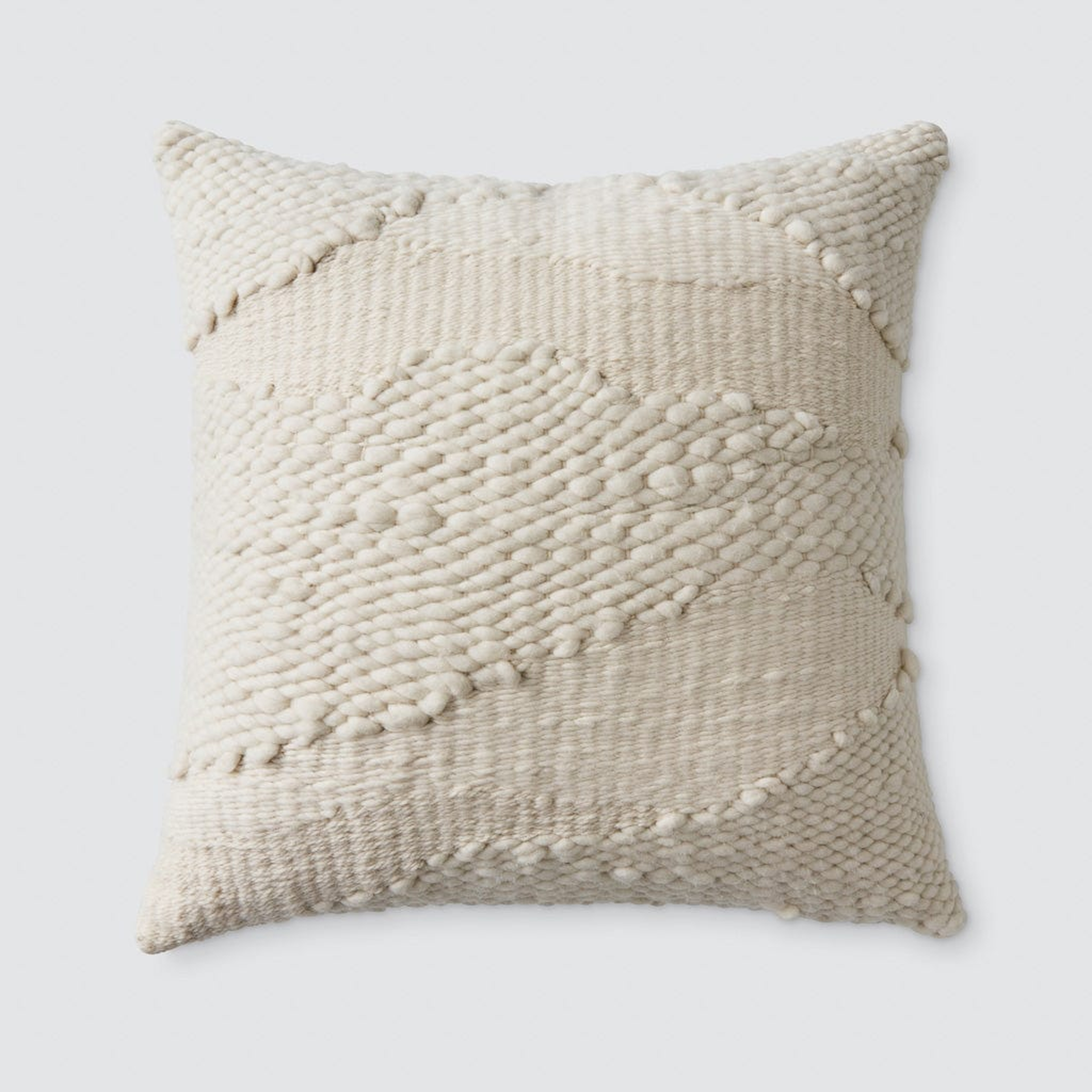 The Citizenry Sofia Pillow | 20" x 20" | Cream - The Citizenry