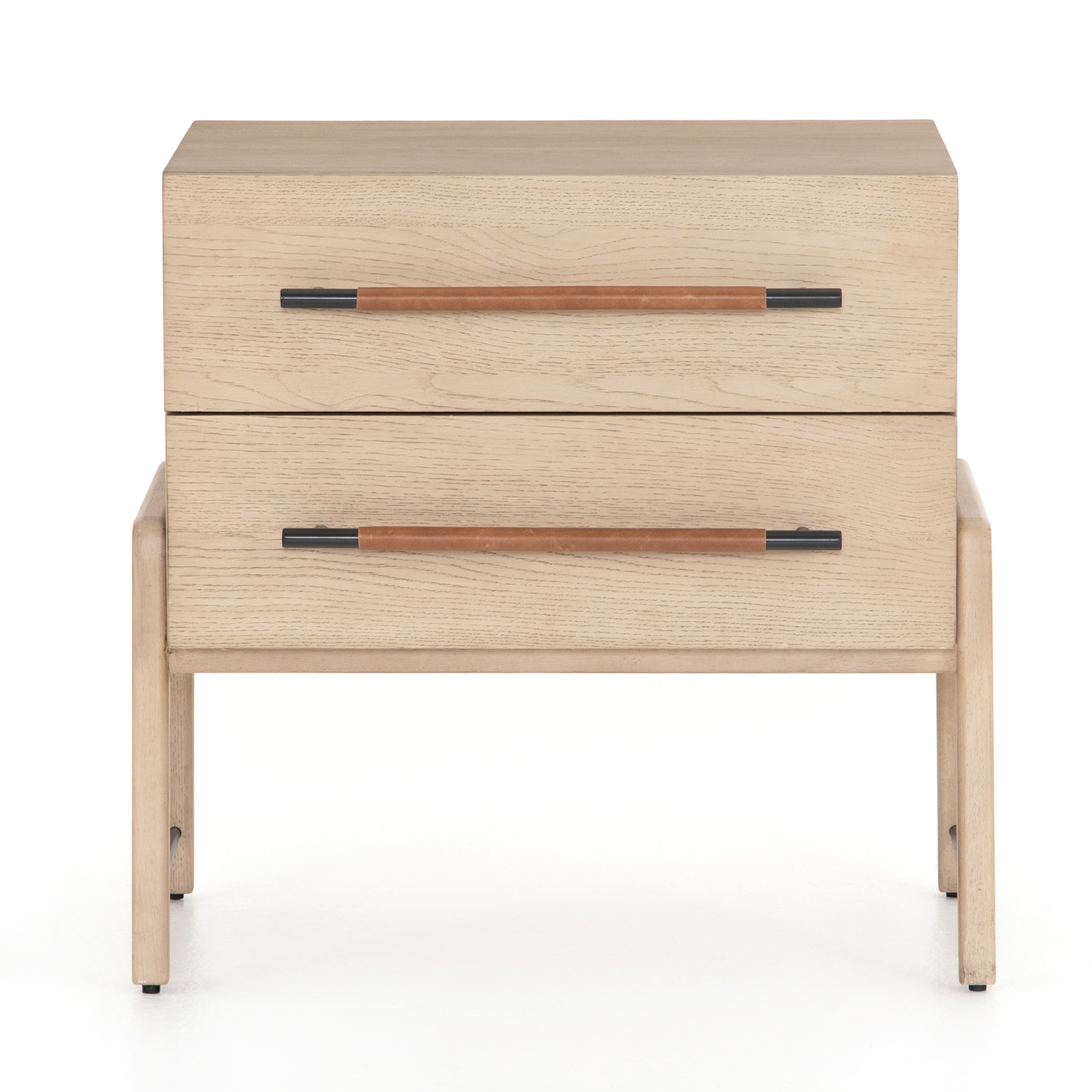 Rosedale Nightstand-Yucca Oak Veneer - Four Hands