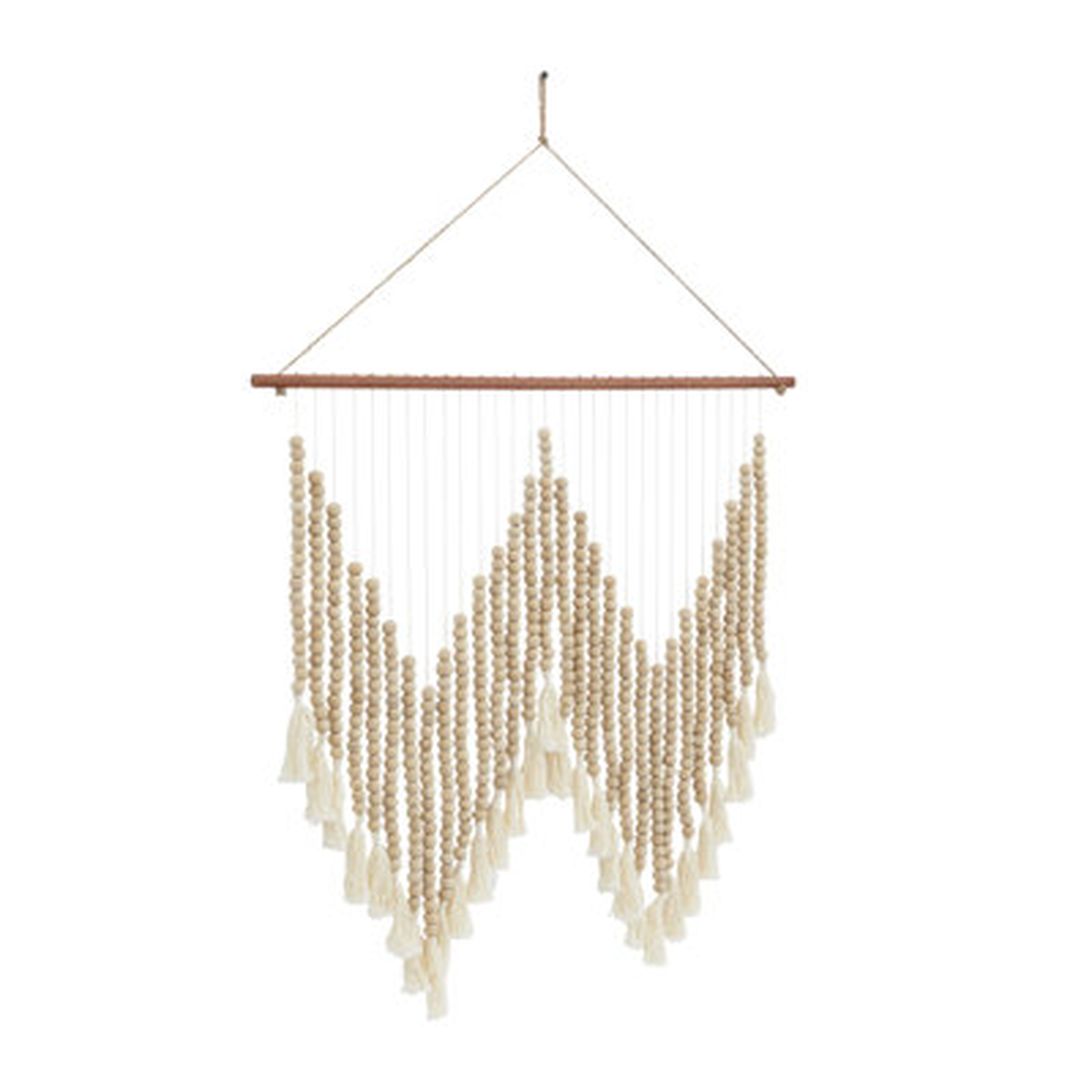 Fabric/Wood Wall Hanging with Rod - AllModern