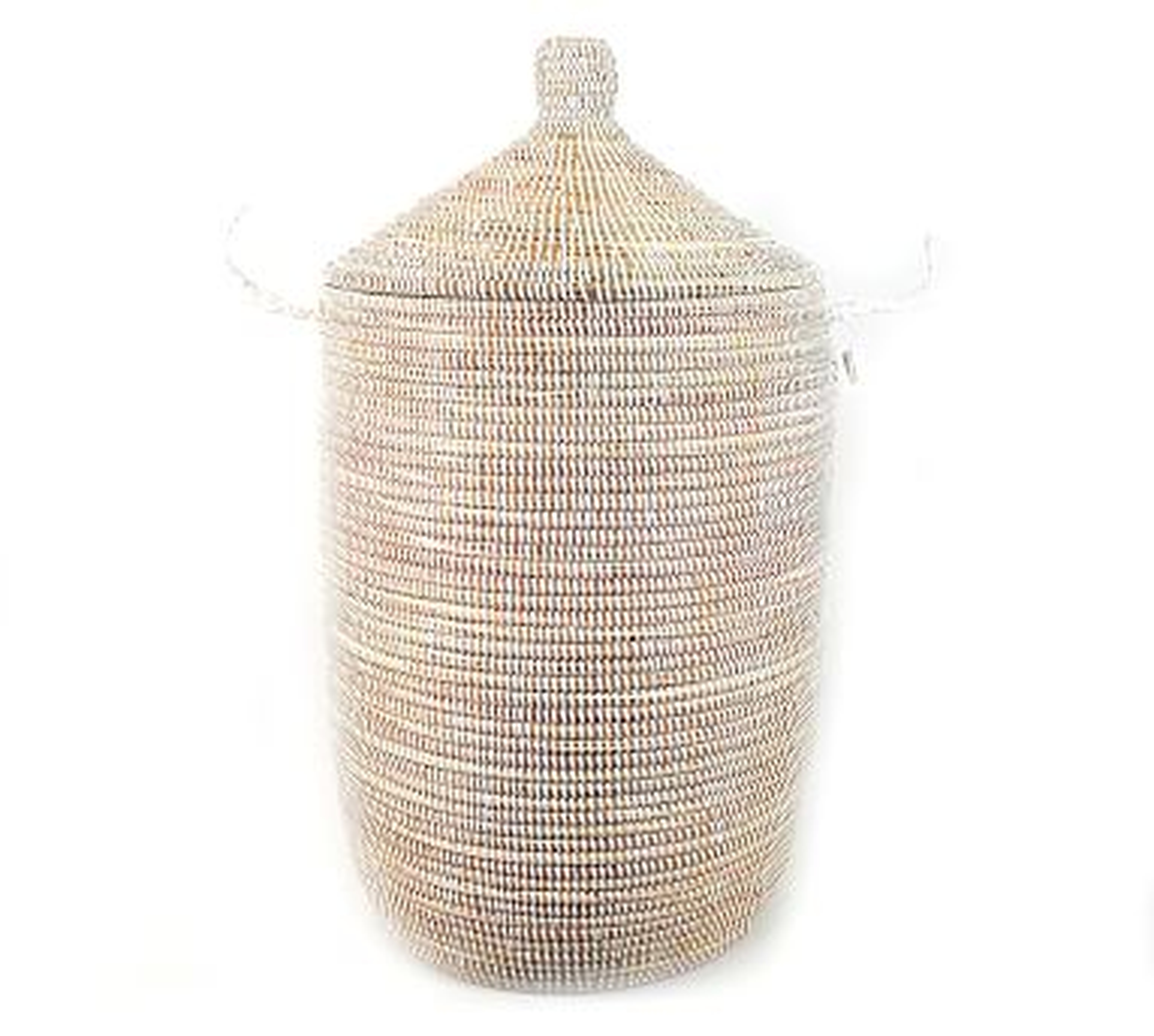 Tilda Woven Basket, White - Large - Pottery Barn