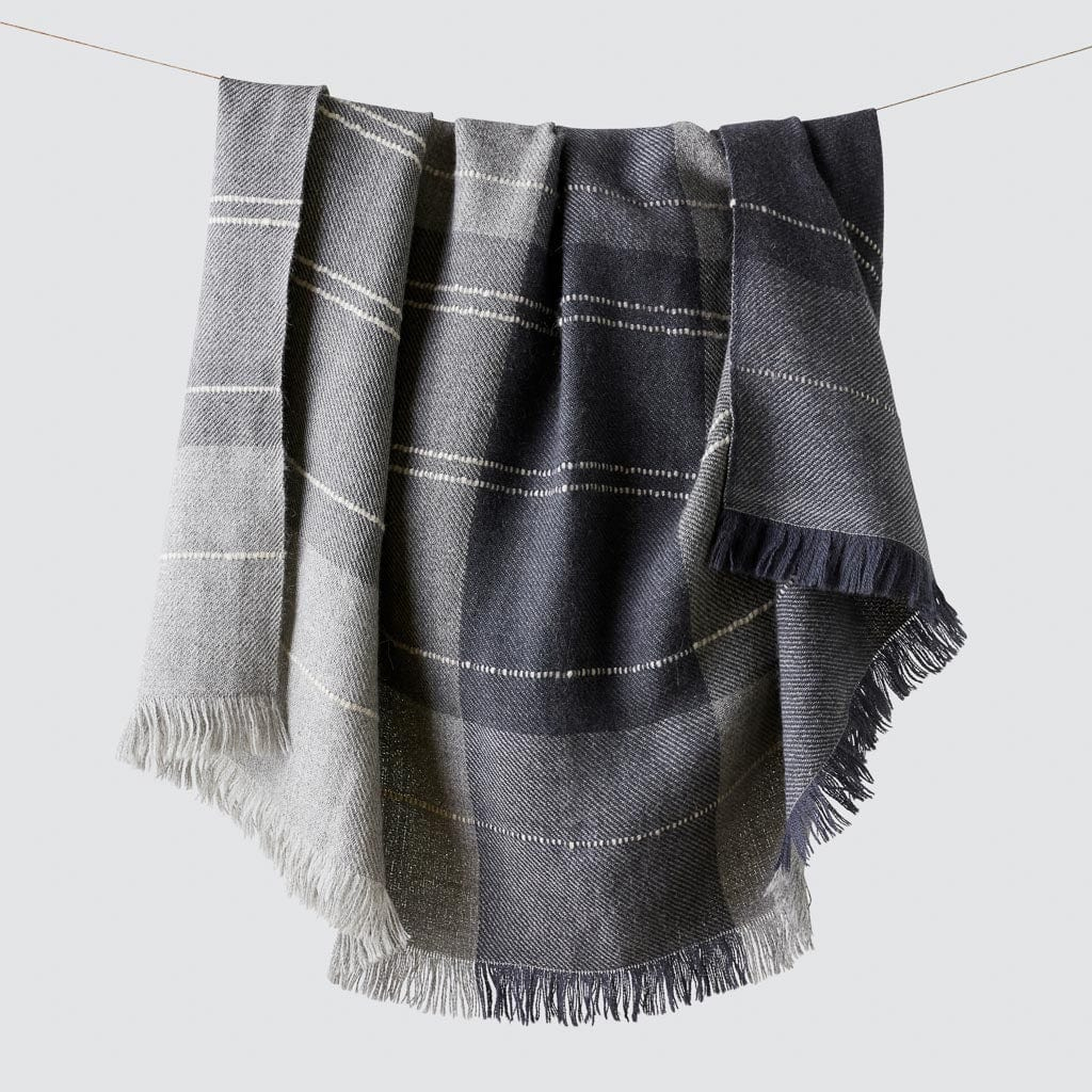 The Citizenry Alma Alpaca Throw | Stone Blue - The Citizenry