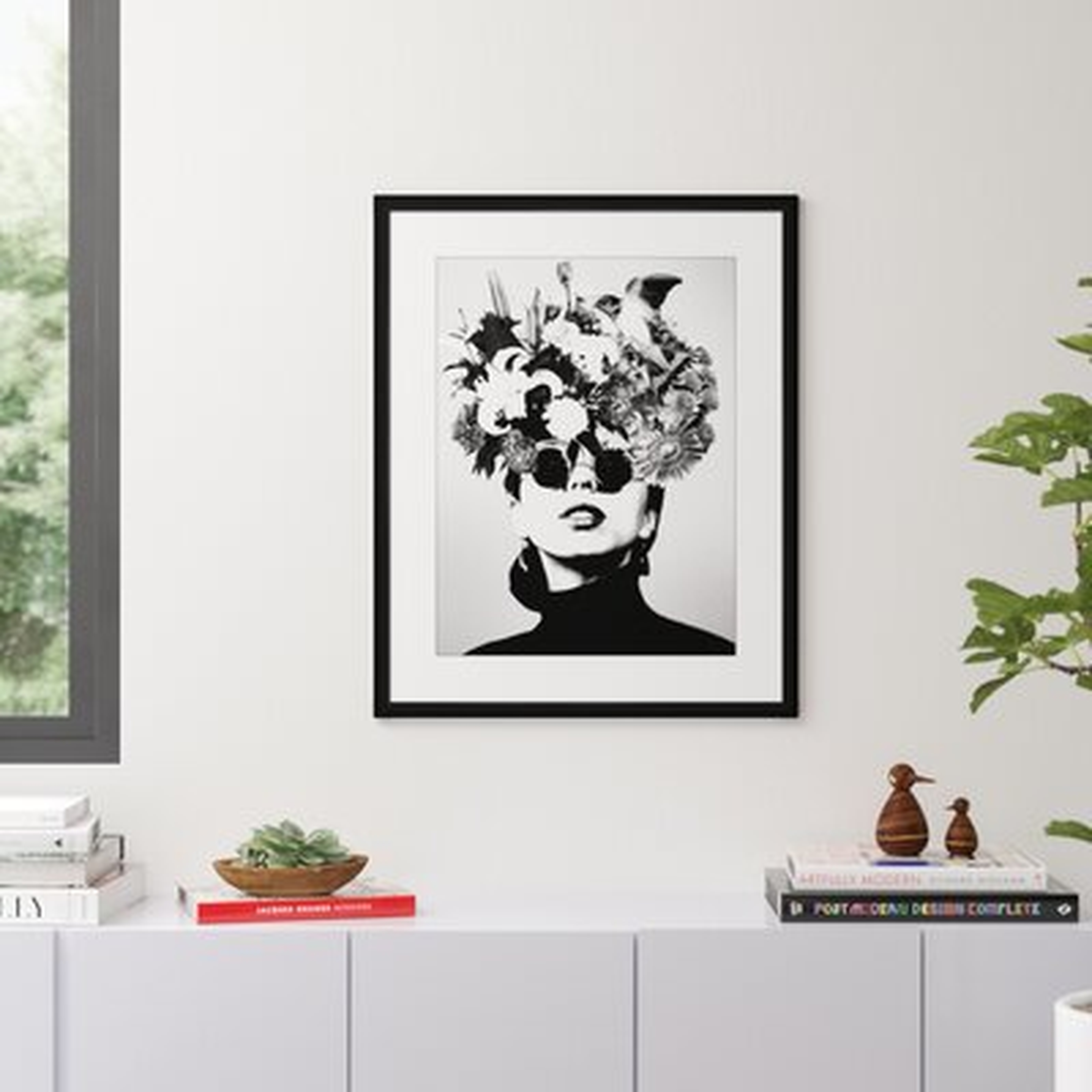 Nature Woman by PTM Images - Picture Frame Print on Glass - AllModern