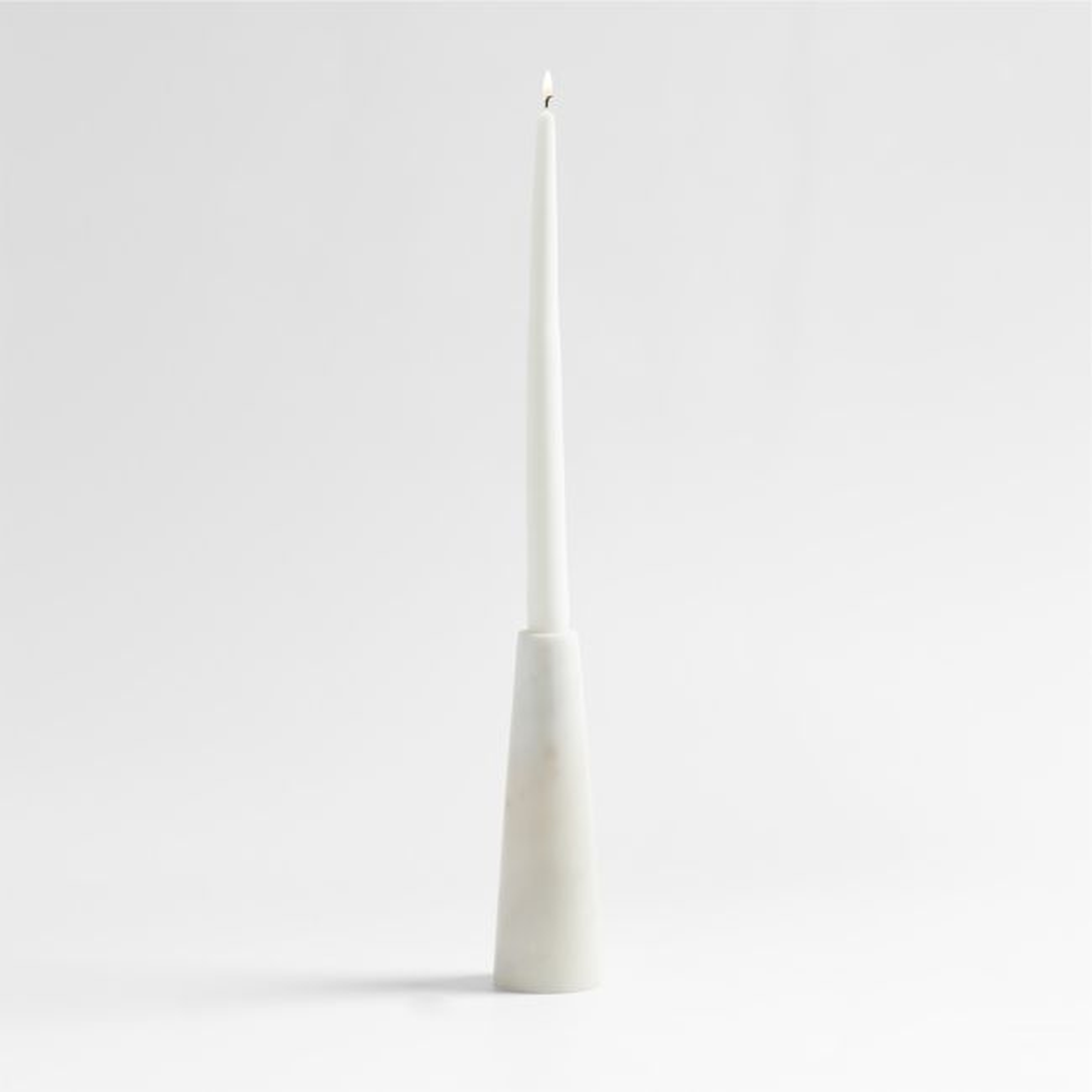 Marble Taper Candle Holder 8" - Crate and Barrel