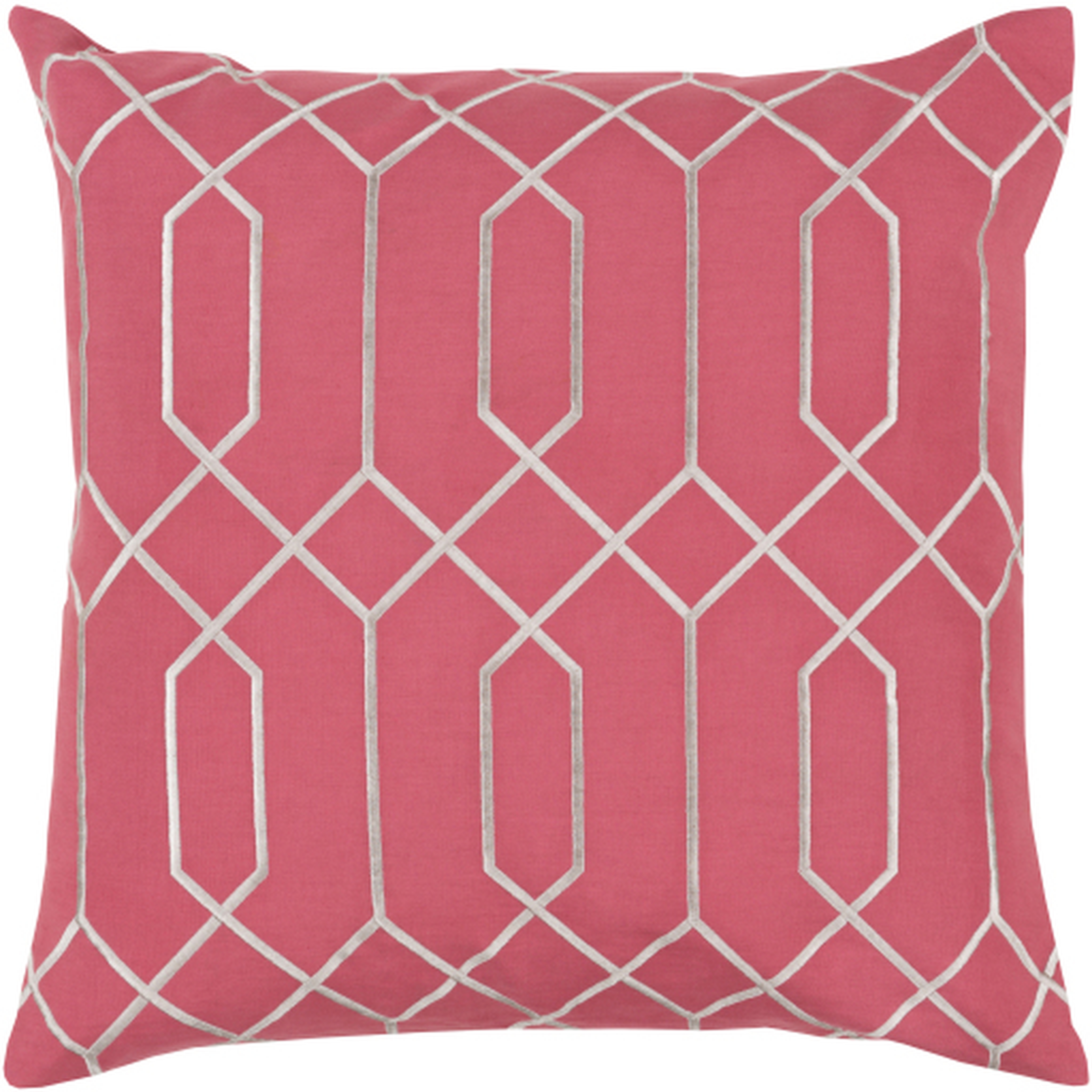 Skyline BA-042 18"L x 18"W Pillow Cover - Surya
