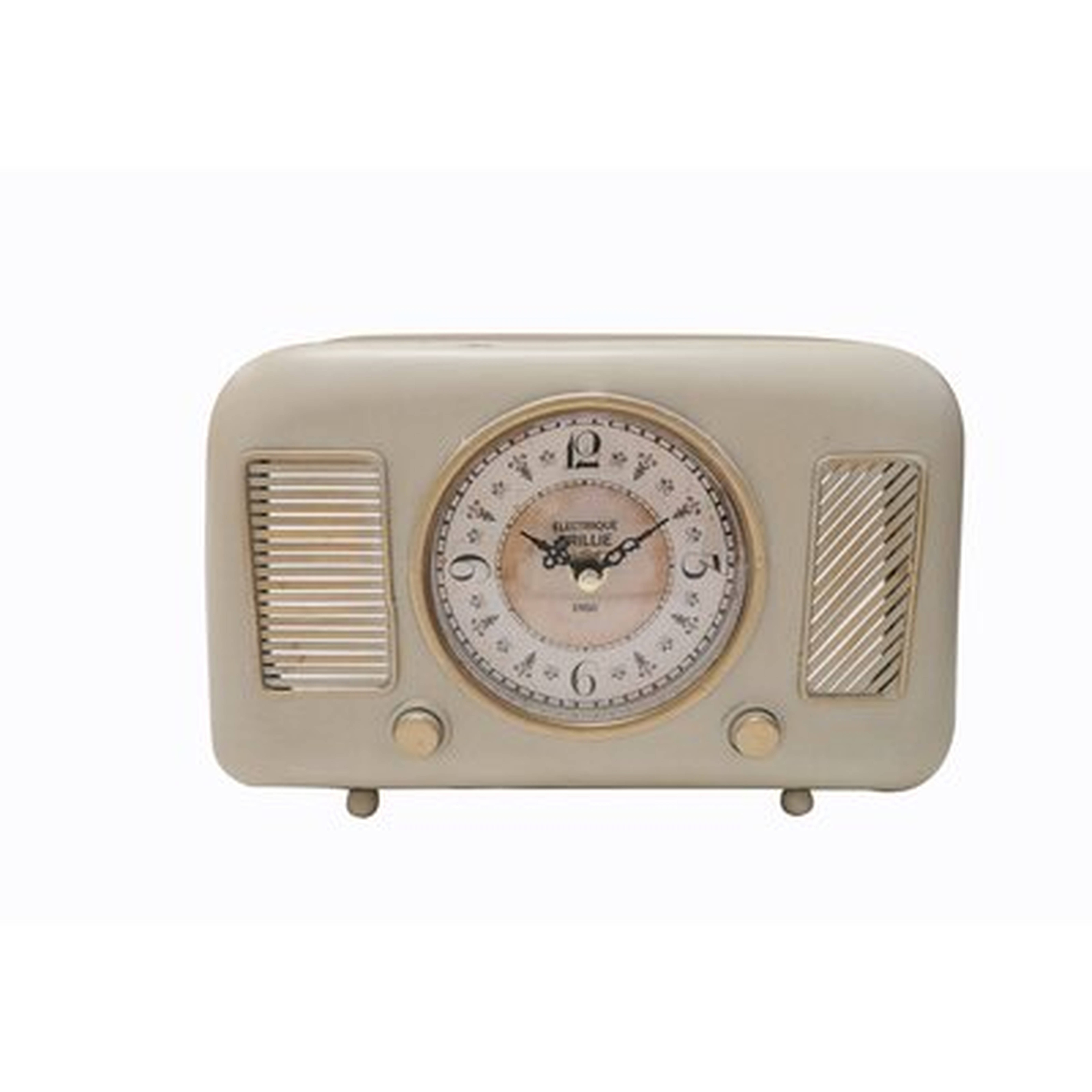 Radio Transistor Table Clock - Wayfair