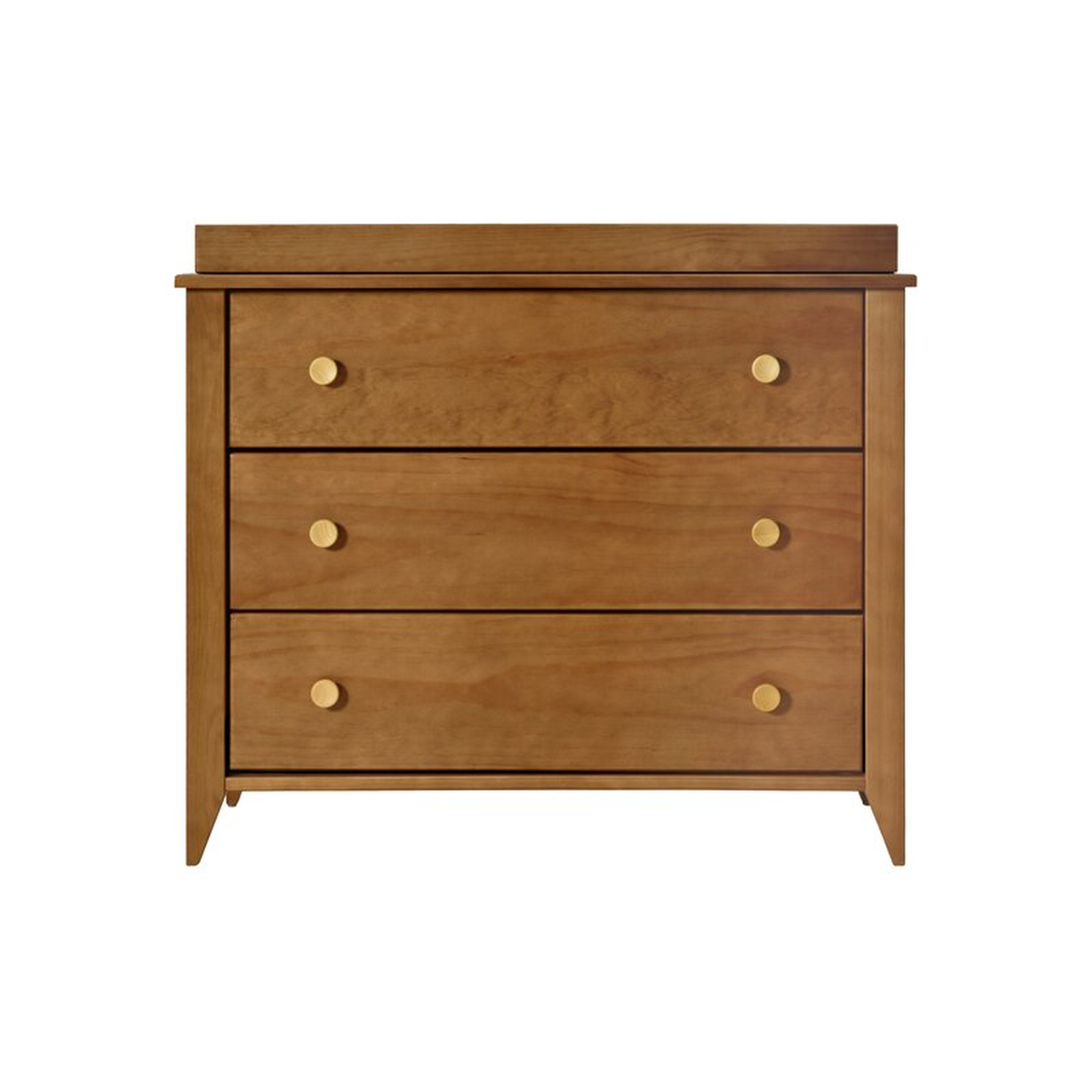 babyletto Sprout Changing Table Dresser Color: Chestnut/Natural - Perigold