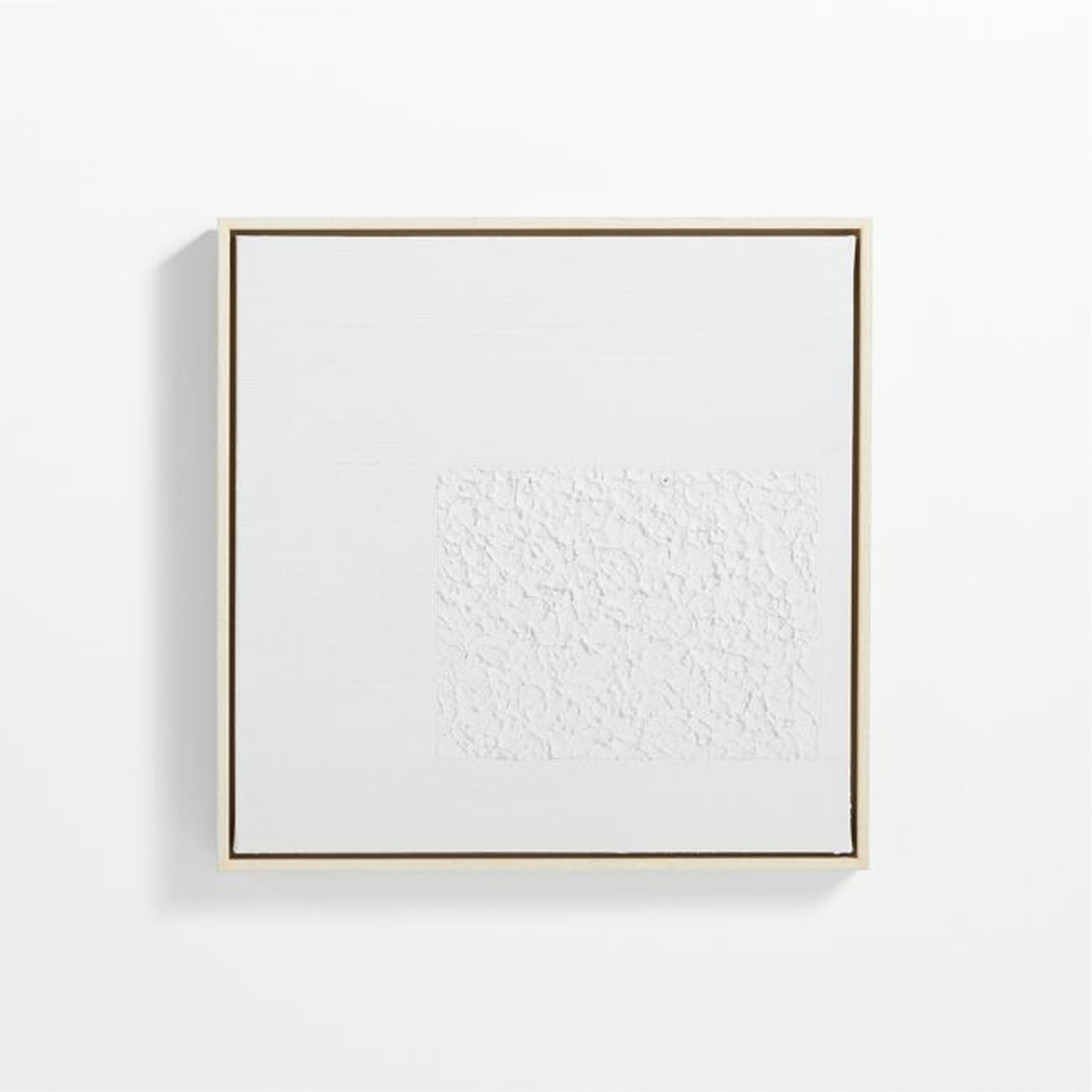 "Madrona" Framed Canvas Wall Art 21.5"x21.5" by Lana Barkhordarian Burstein for Athena Calderone - Crate and Barrel