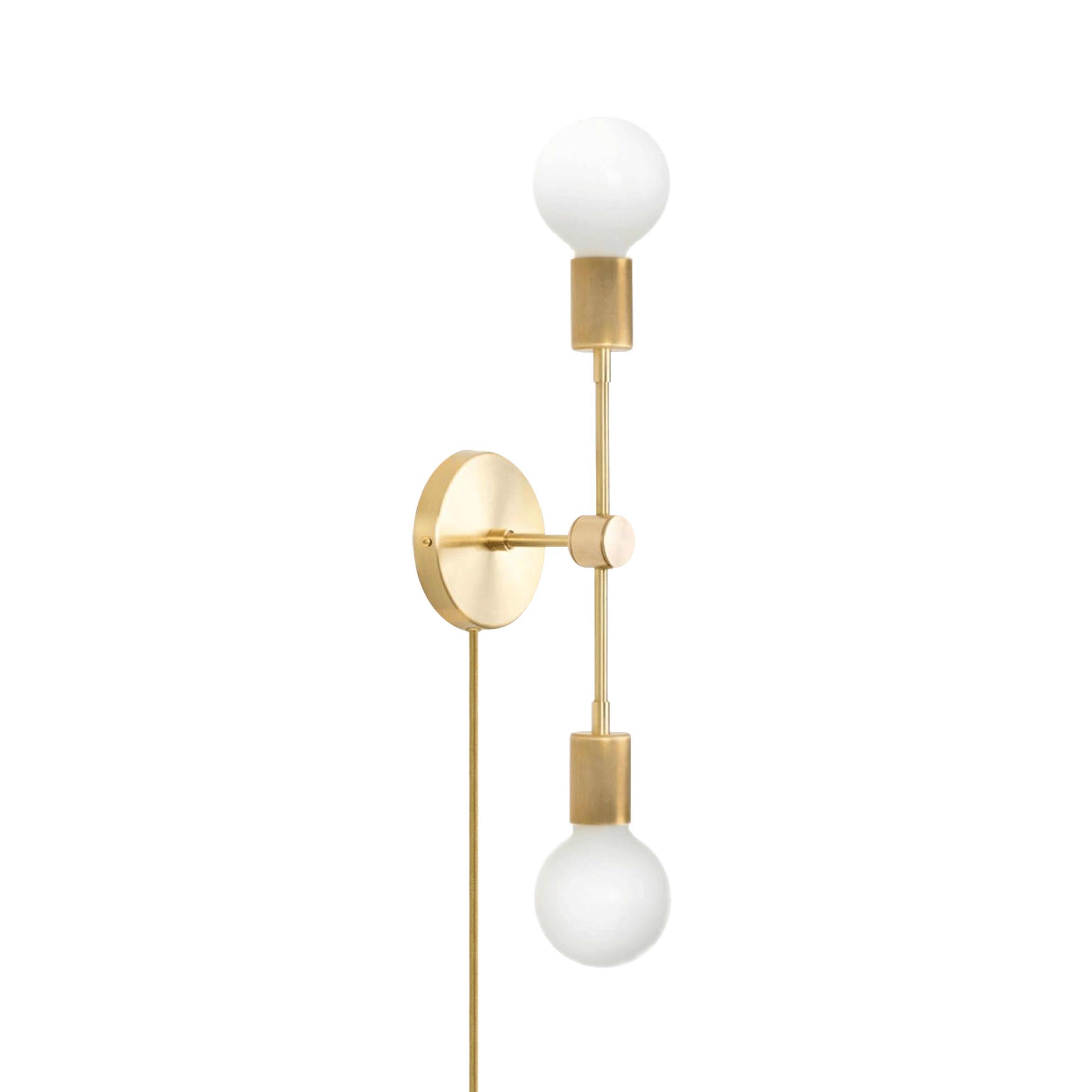 Color Cord Duo Plug-In Sconce - Burrow