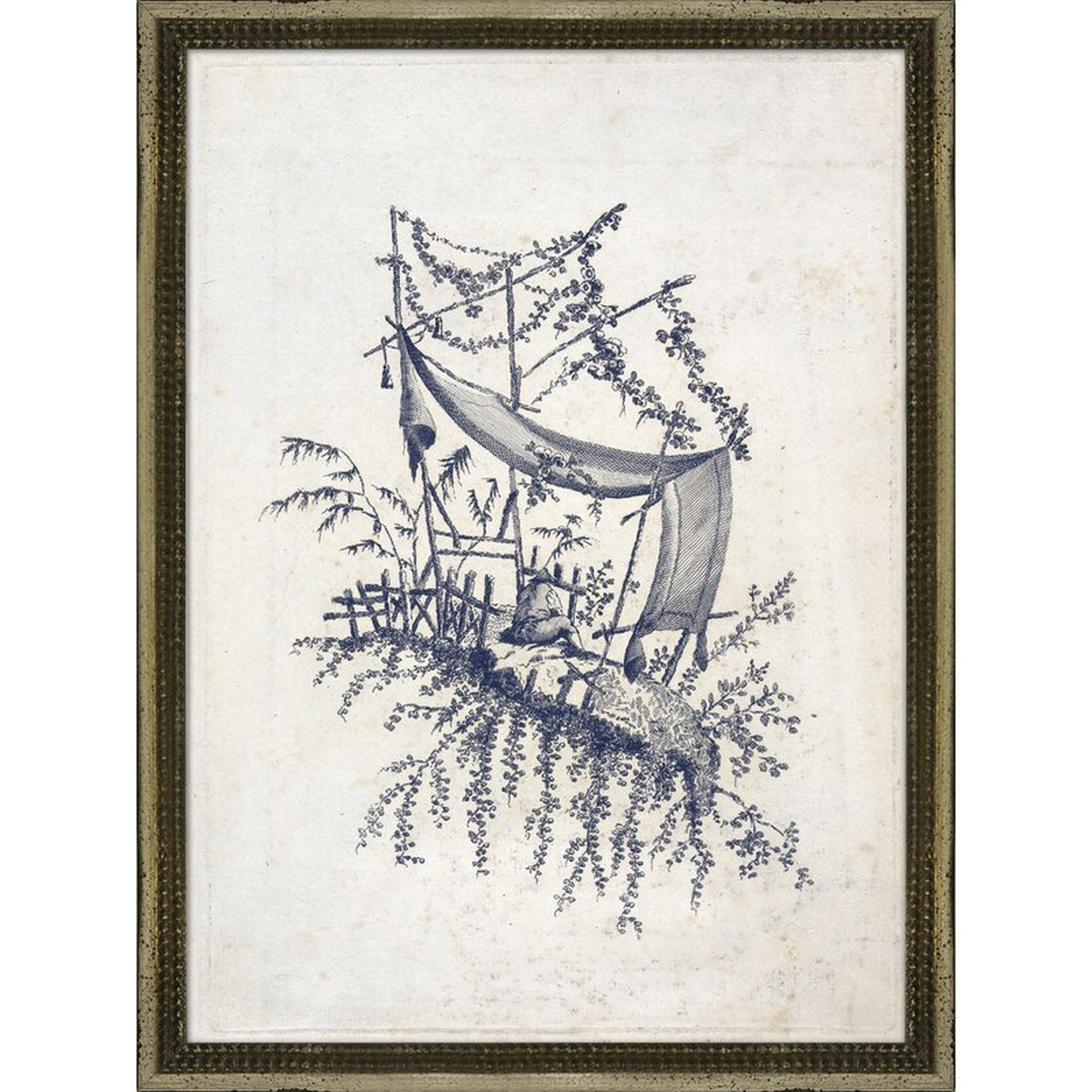 Soicher Marin 'Asian Etching II' - Picture Frame Painting on Paper - Perigold