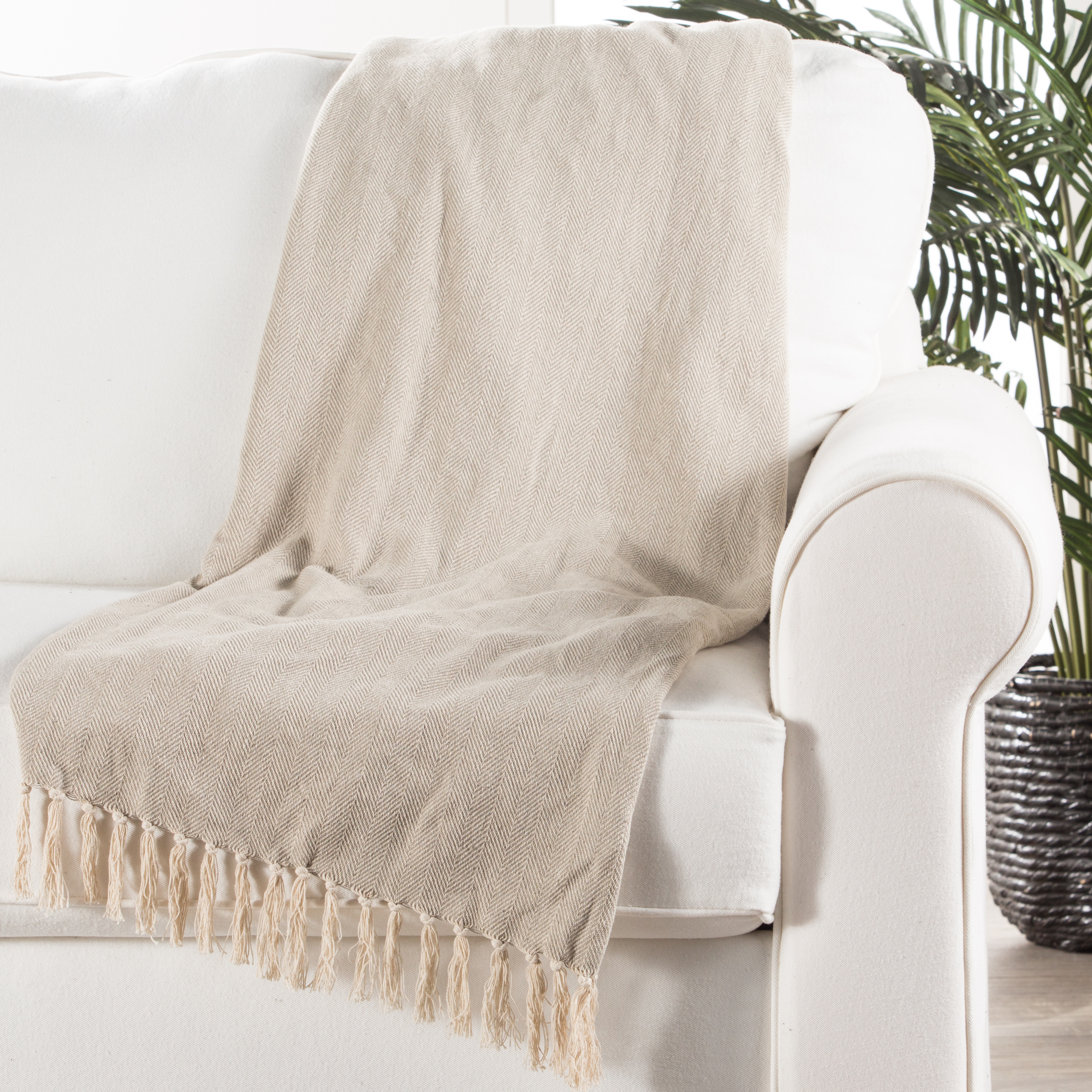 Herringbone Throw - Reese's Book Club x Havenly