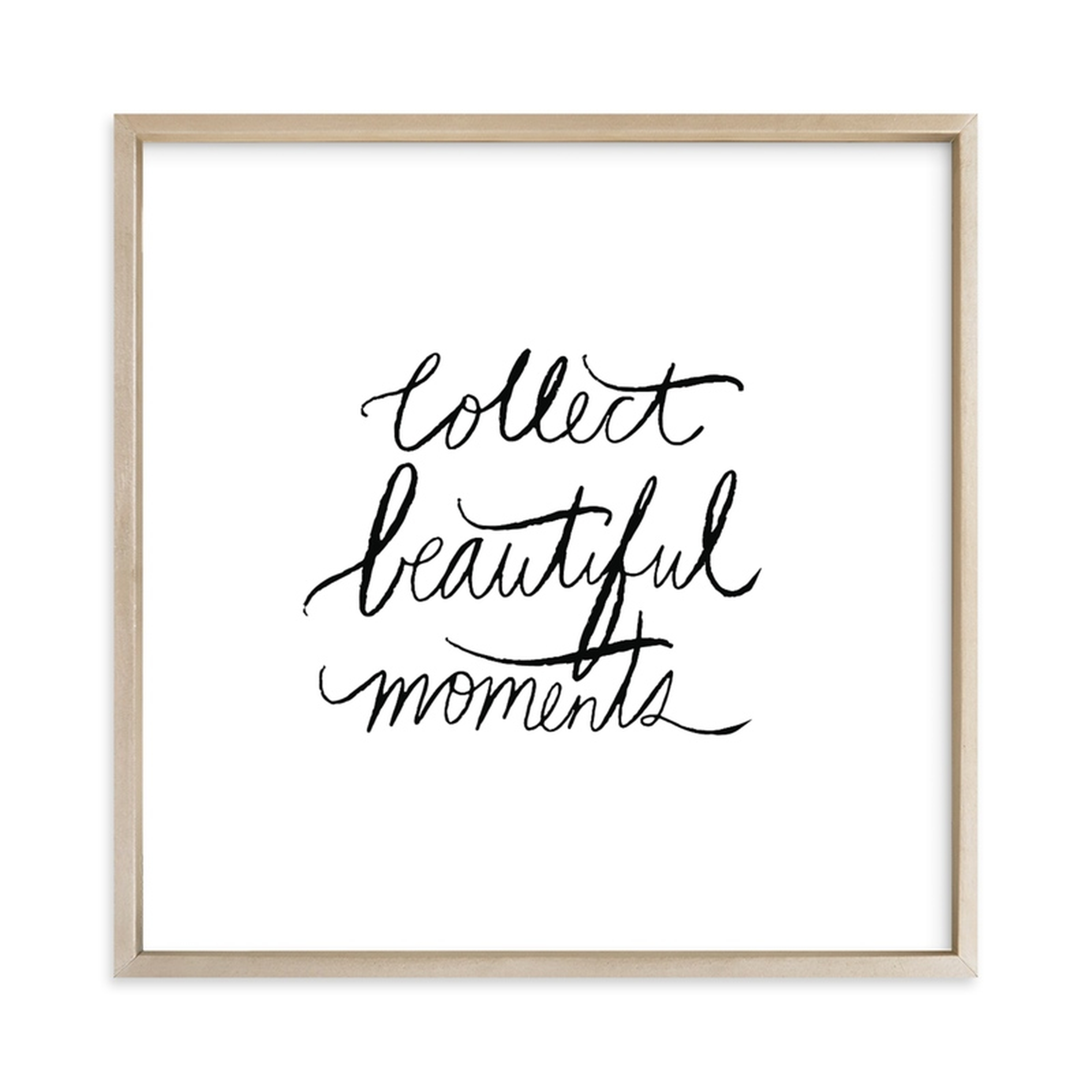 Collect Beautiful Moments Children's Art Print - Minted