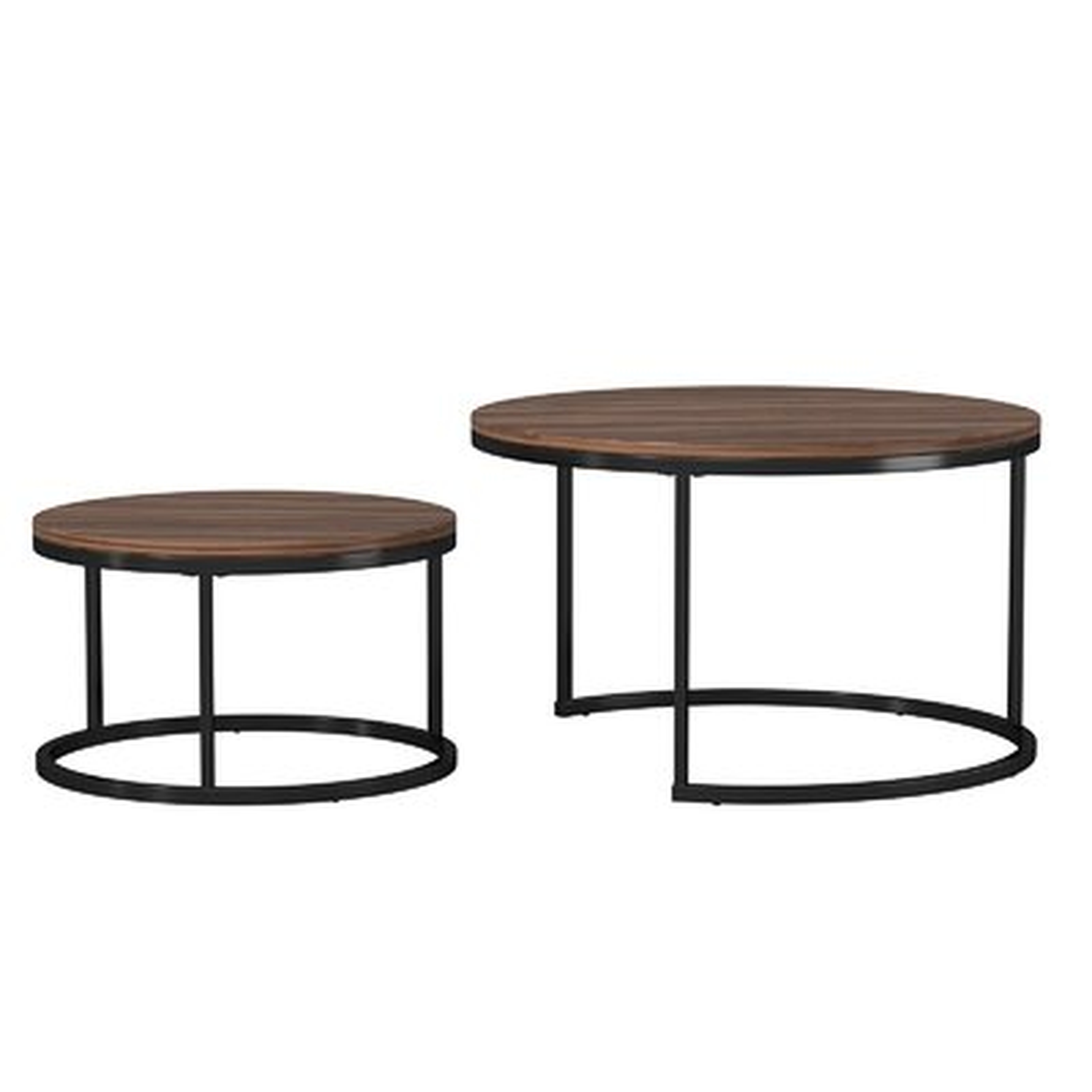 29.5" Round Nesting Coffee Table - Wayfair