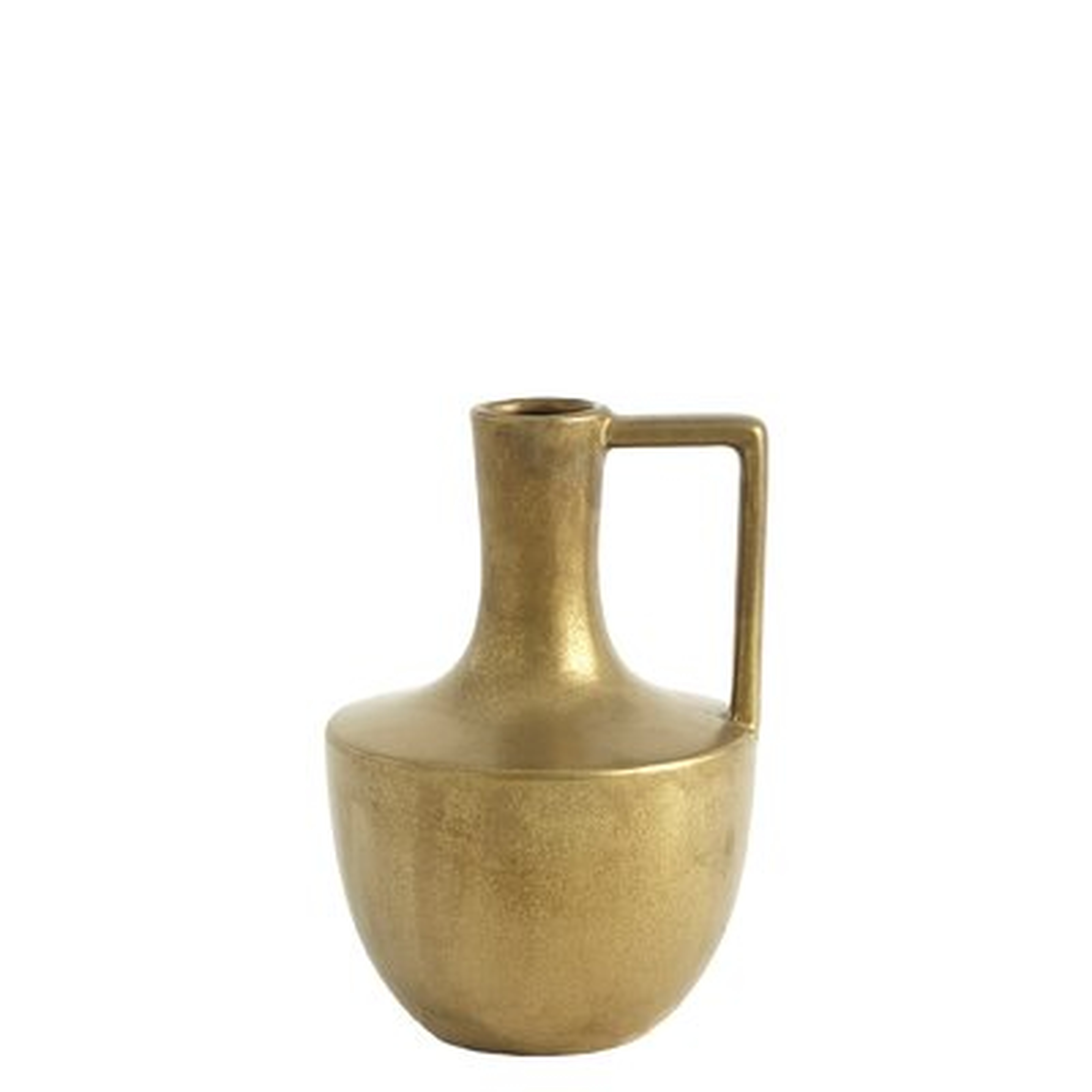 Handle Vase-Gold - Wayfair