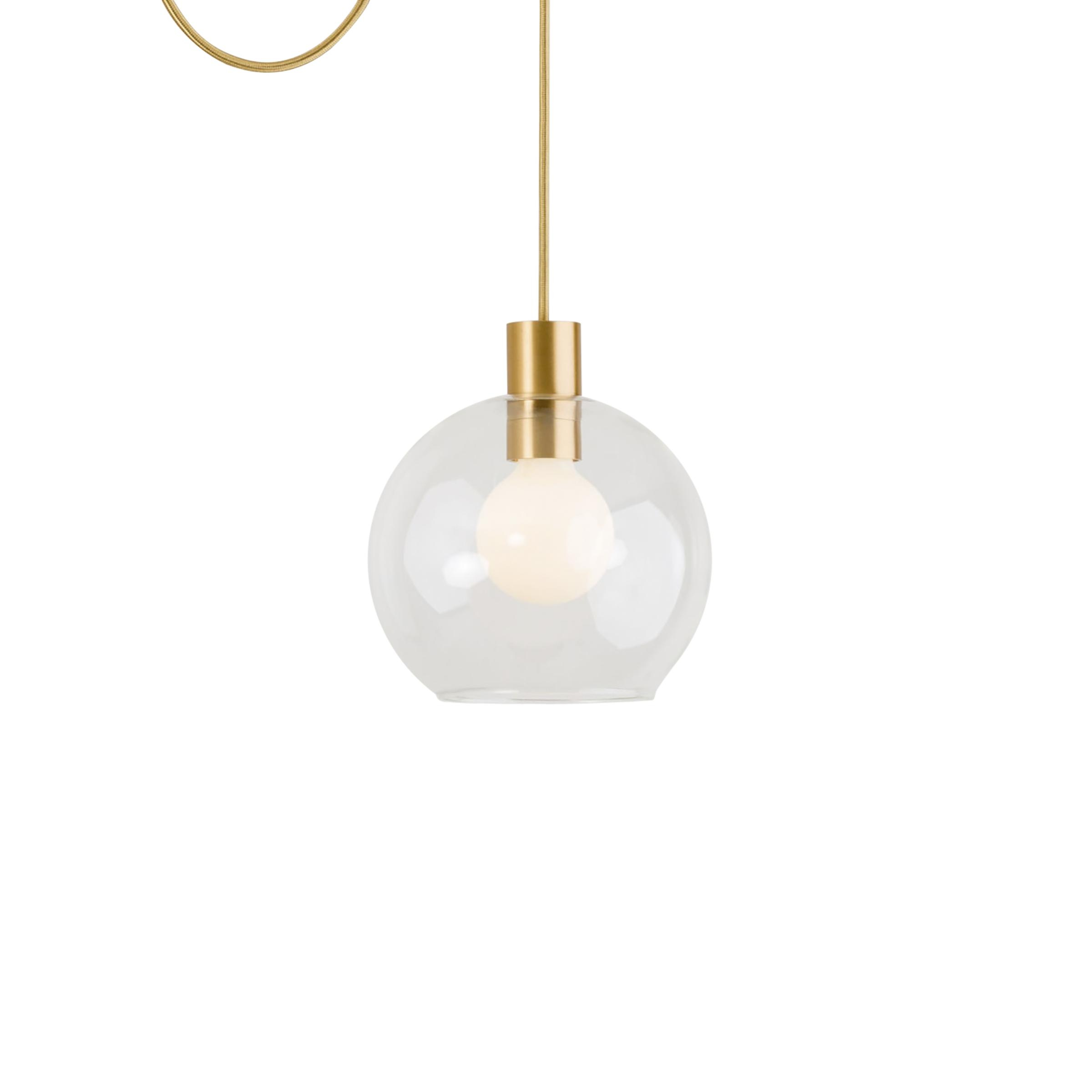 Color Cord AiO 8-in Globe Plug-In Pendant - Burrow