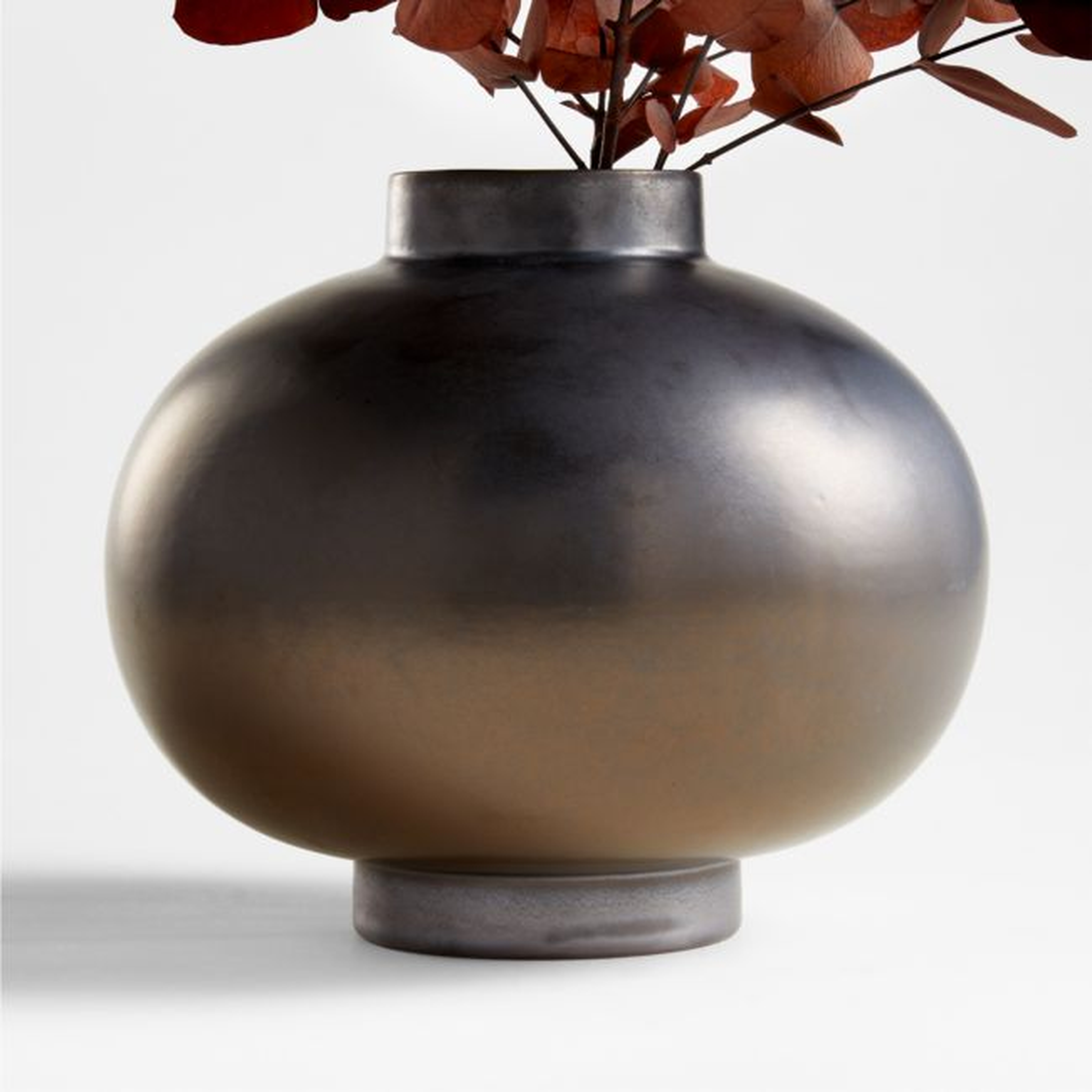 Full Moon Metallic Vase by Leanne Ford - Crate and Barrel