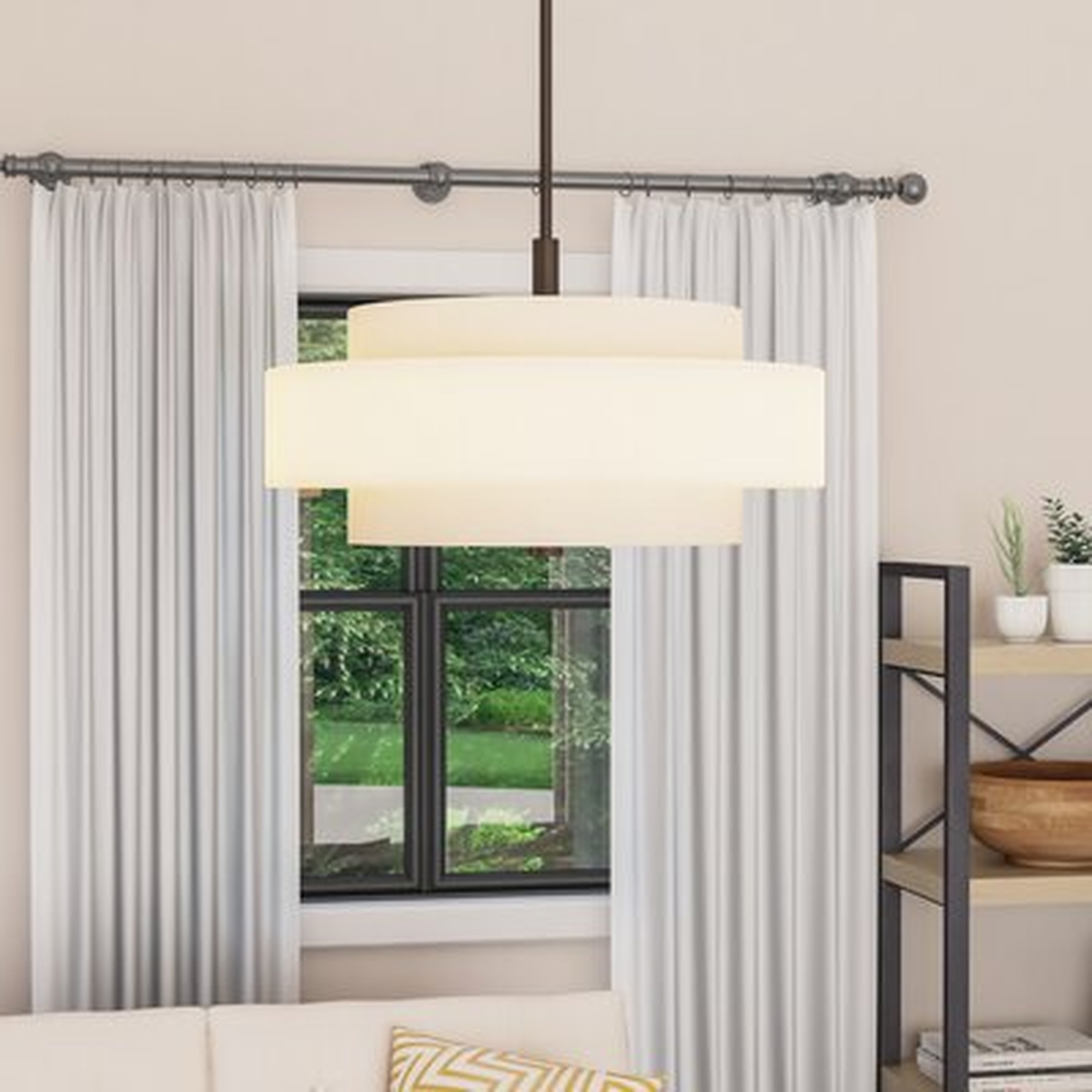 Paquette Shaded Drum Chandelier - Wayfair
