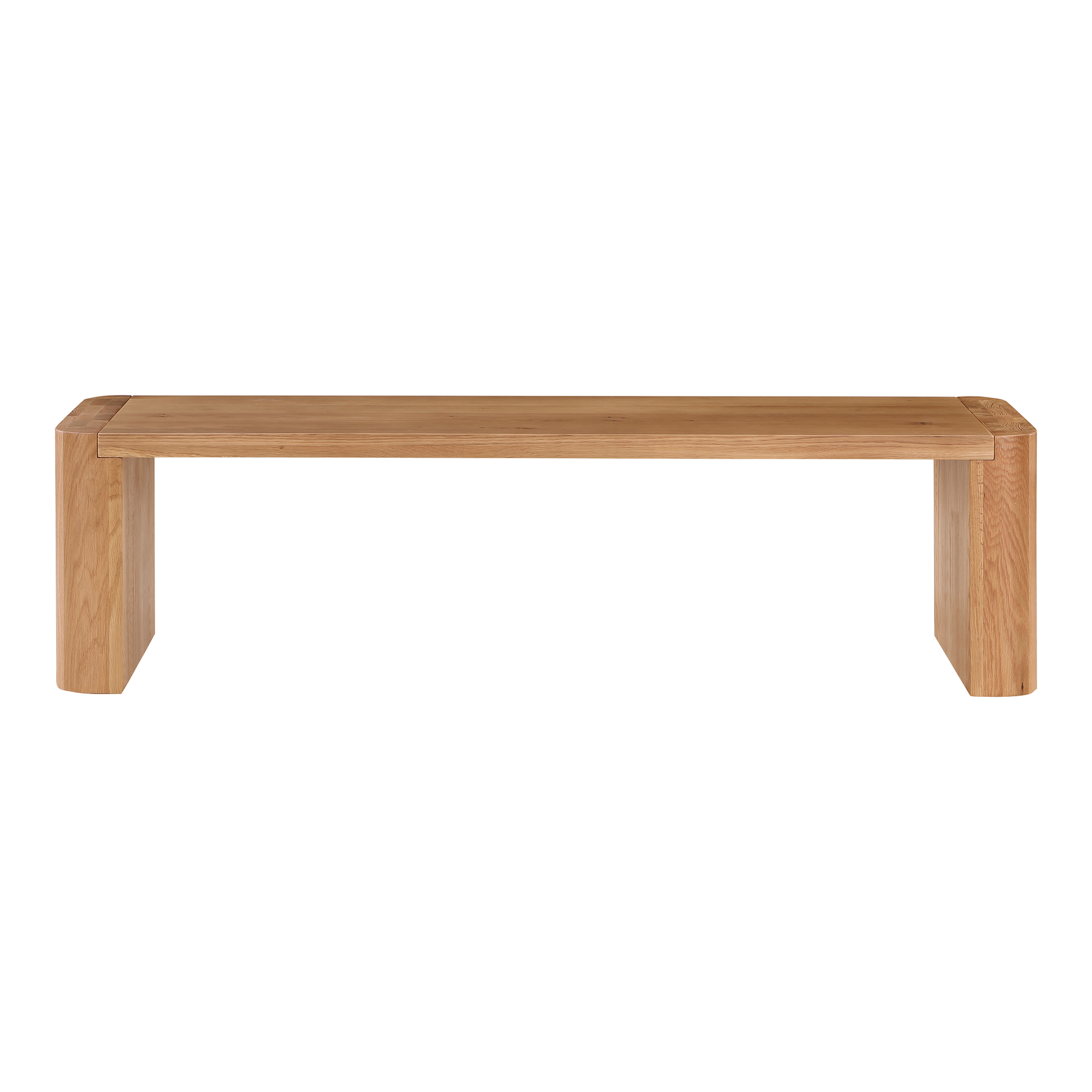 Post Dining Bench Small Natural - Moes Home Collection