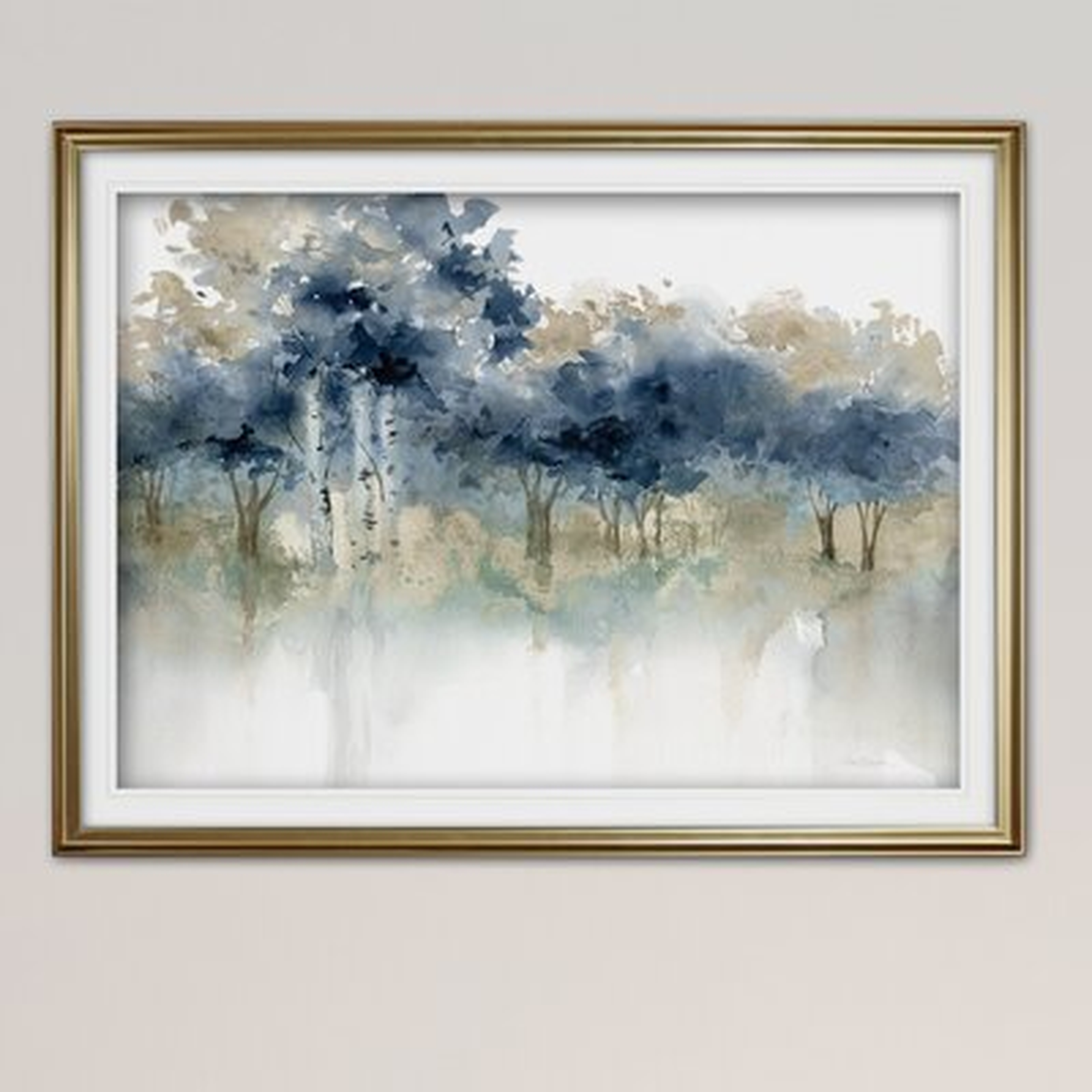 'Waters Edge I'- Acrylic Picture Frame Print on Paper - Wayfair