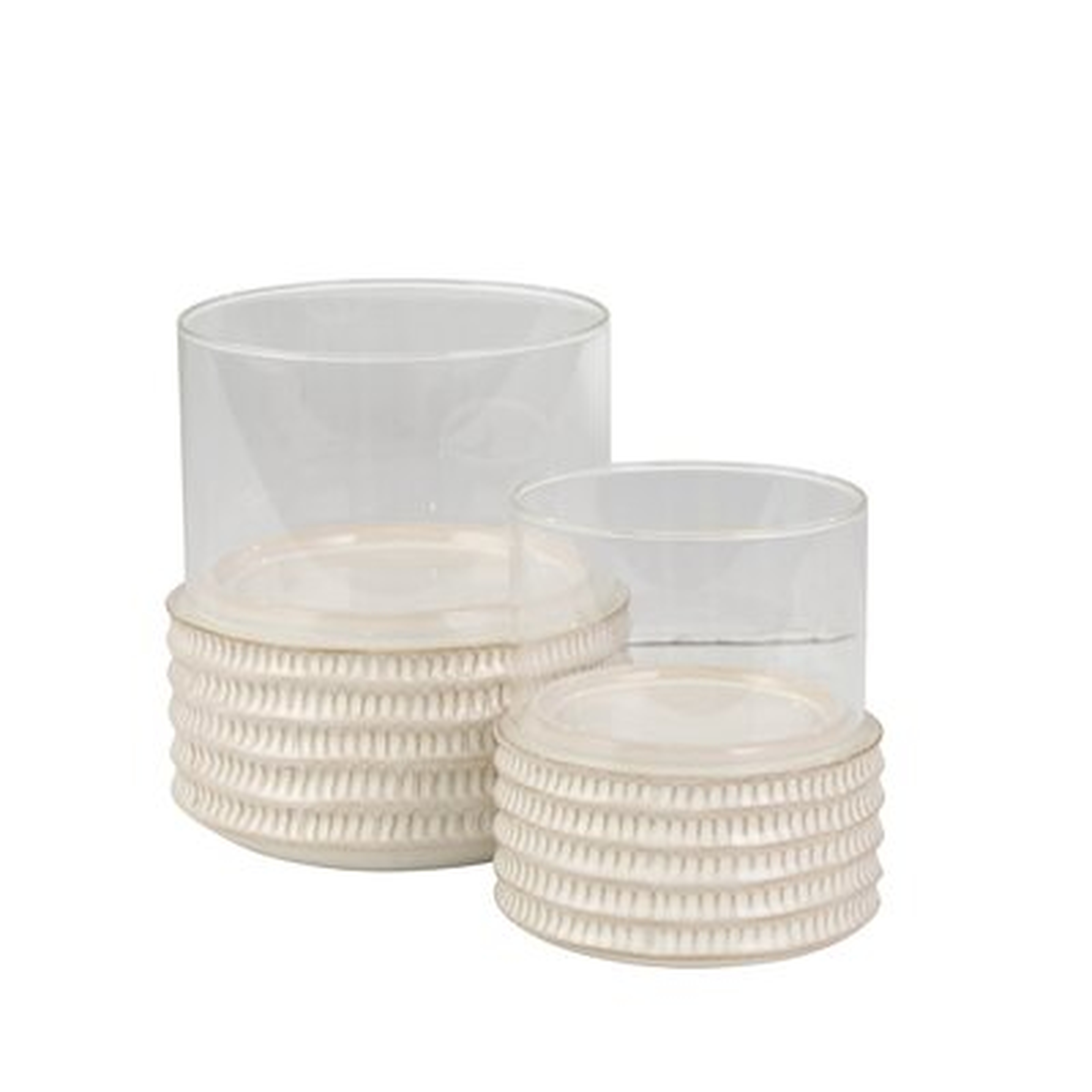 Ceramic Tabletop Lantern - Birch Lane