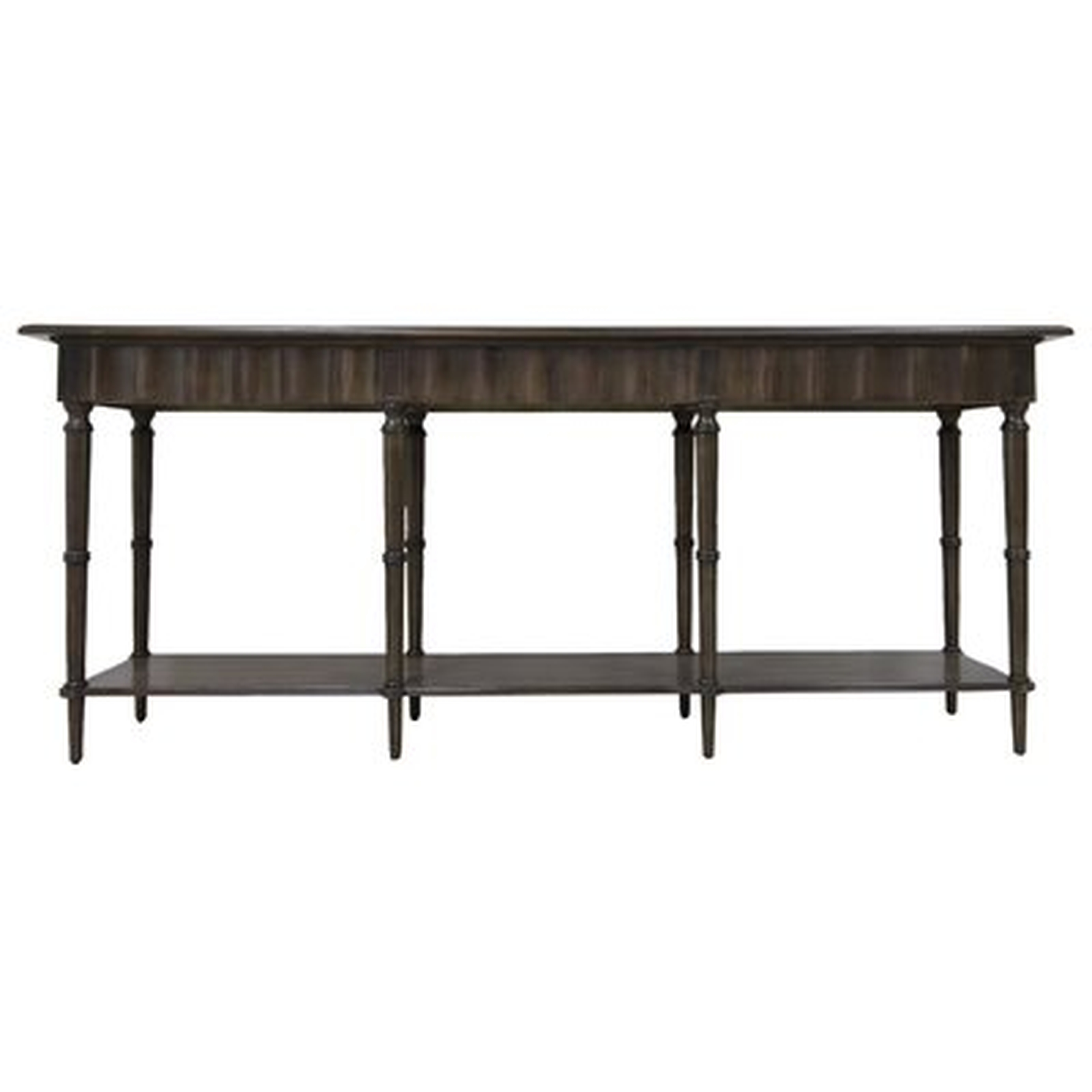 Braselton 84" Solid Wood Console Table - Wayfair