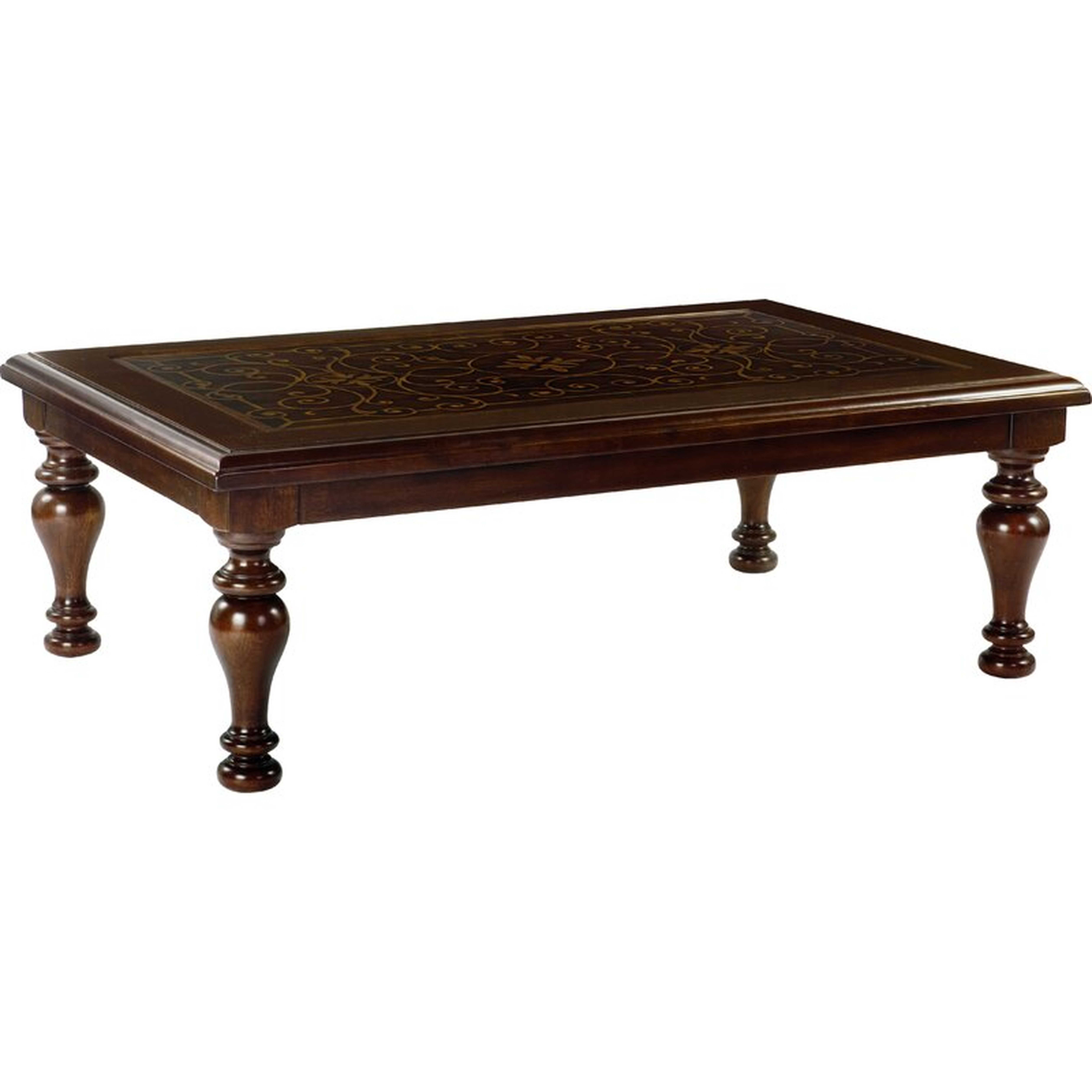 Bernhardt Valencia Solid Wood Coffee Table - Perigold