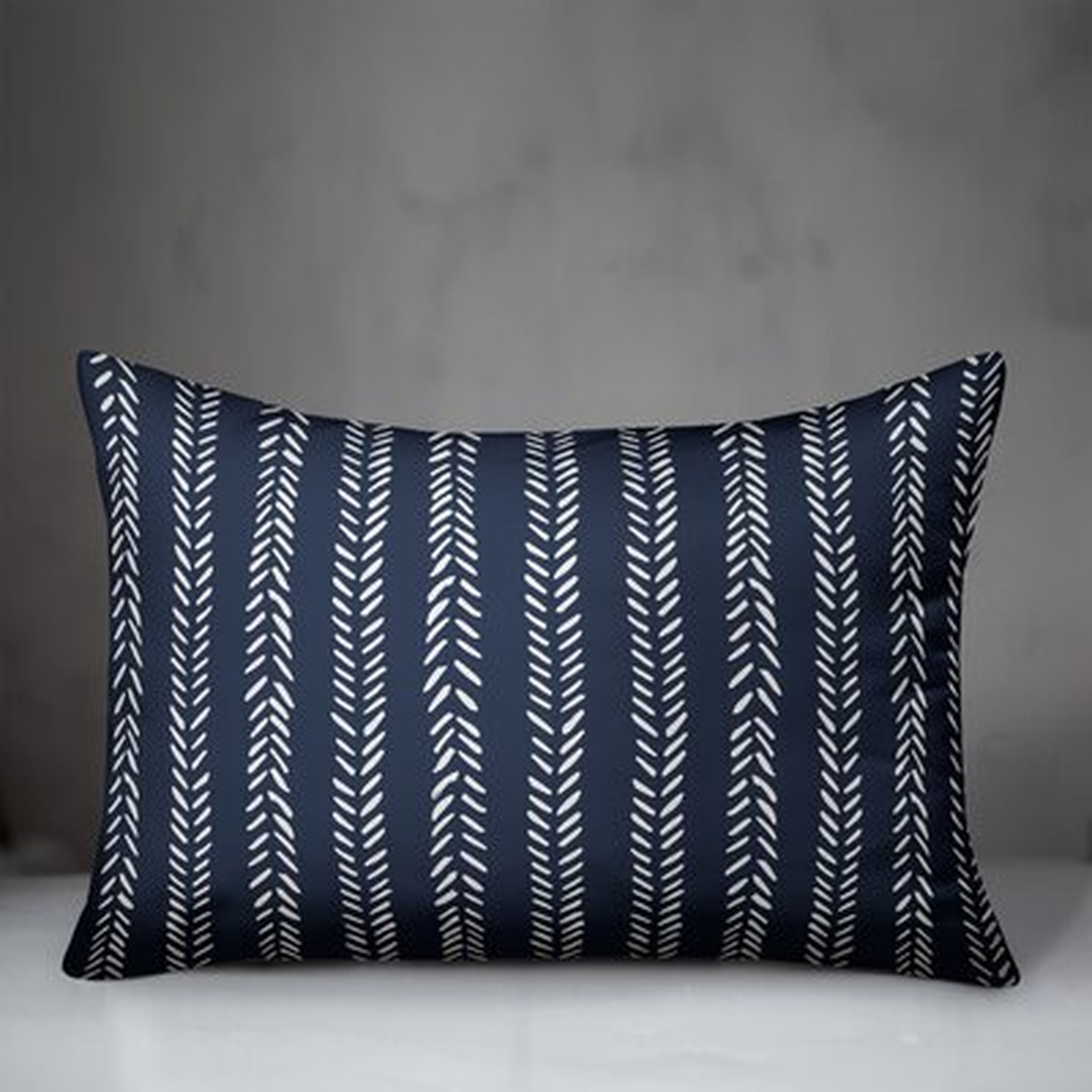 Emris Petal Lines Outdoor Rectangular Pillow Cover & Insert - Wayfair