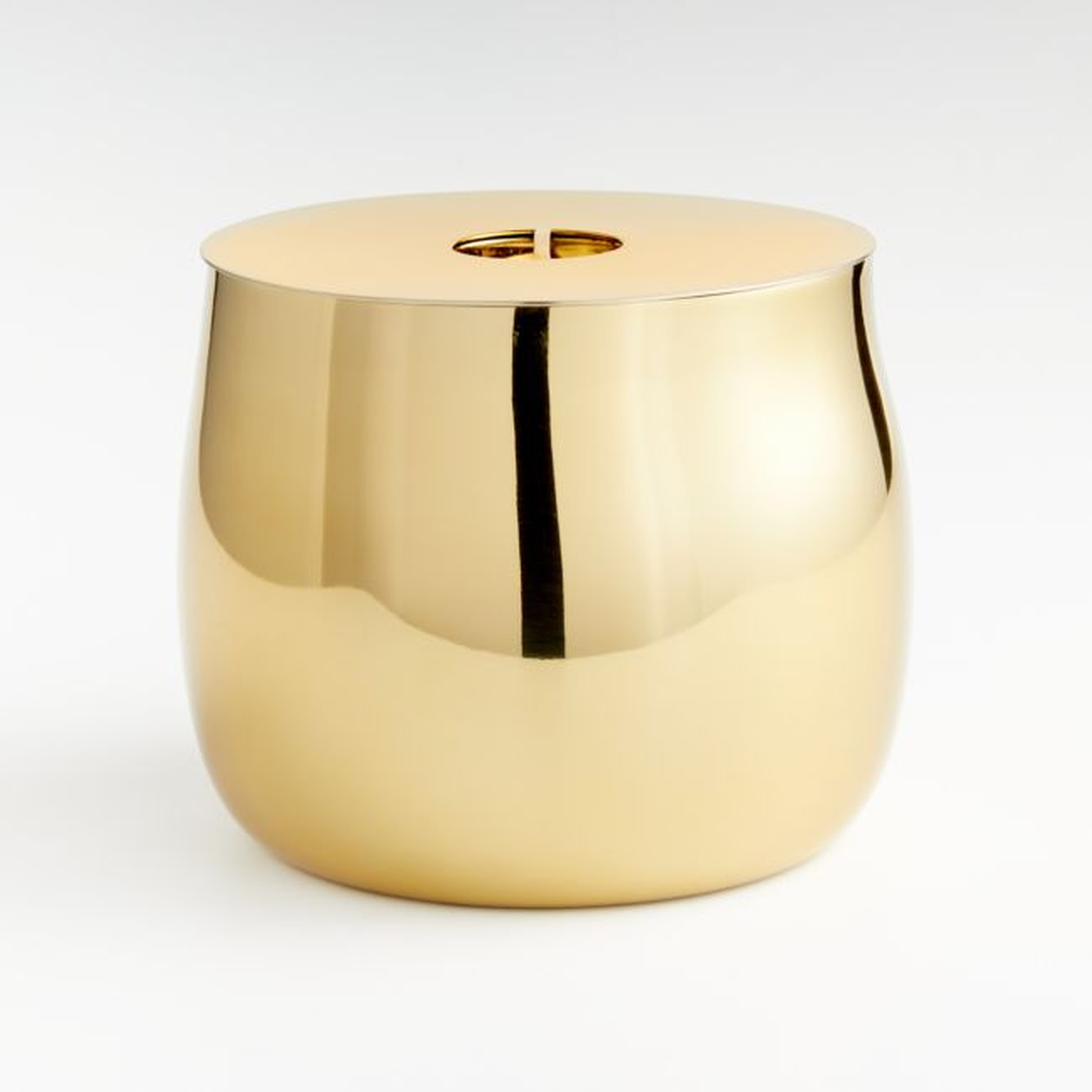 Calder Brass Ice Bucket - Crate and Barrel
