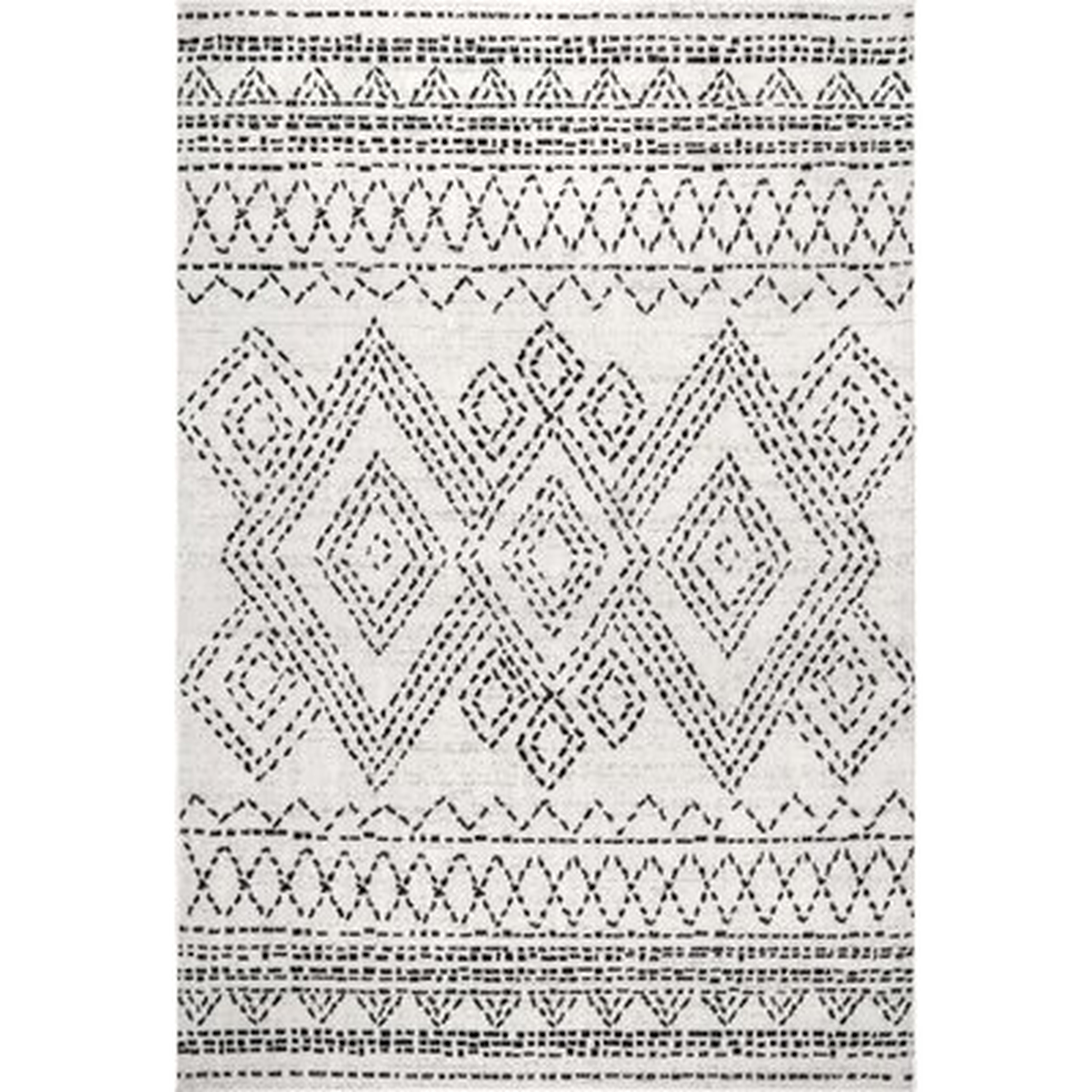 Southwestern Beige/Gray Area Rug - Wayfair