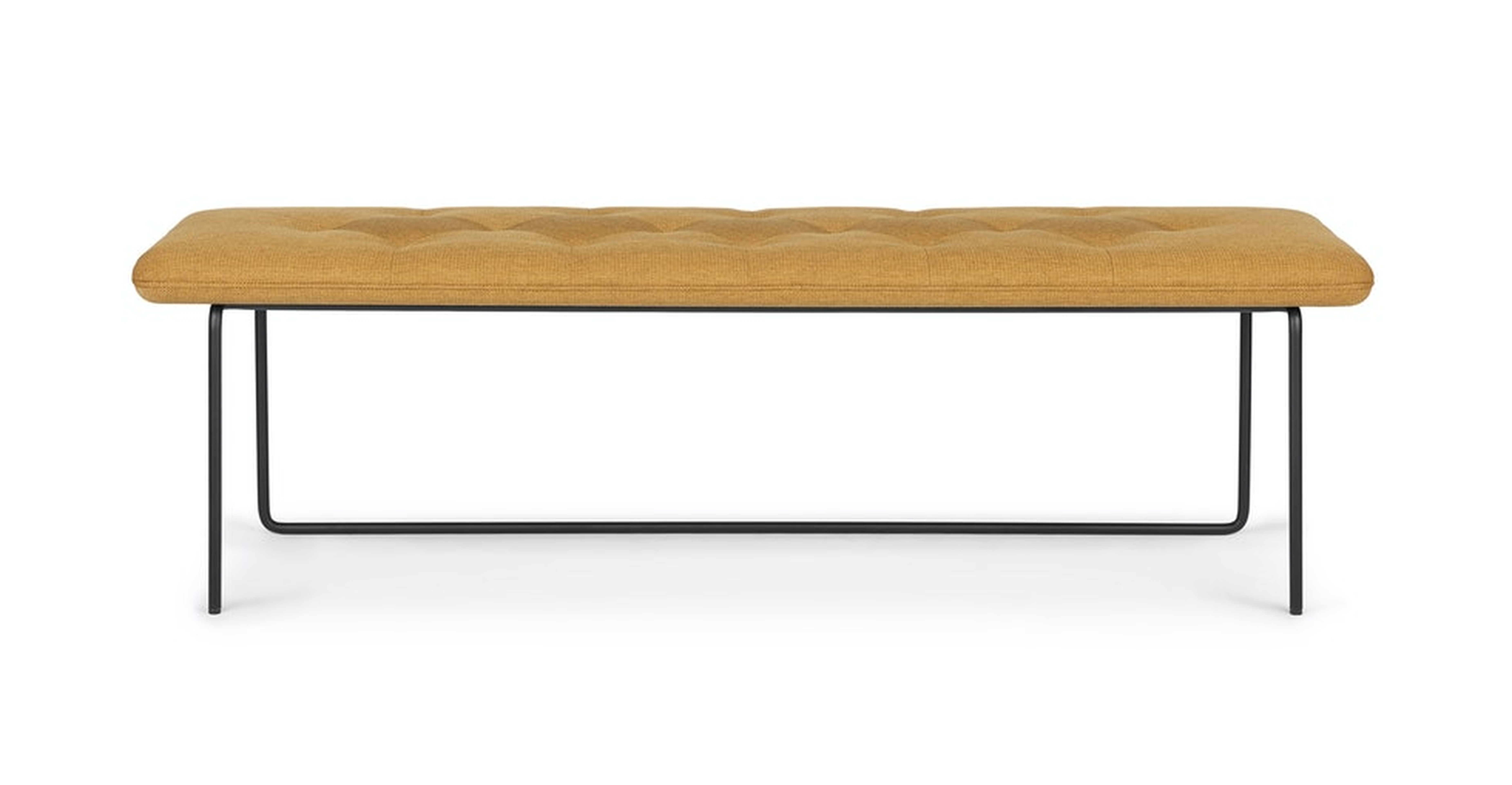 Level Nectar Yellow 61" Bench - Article