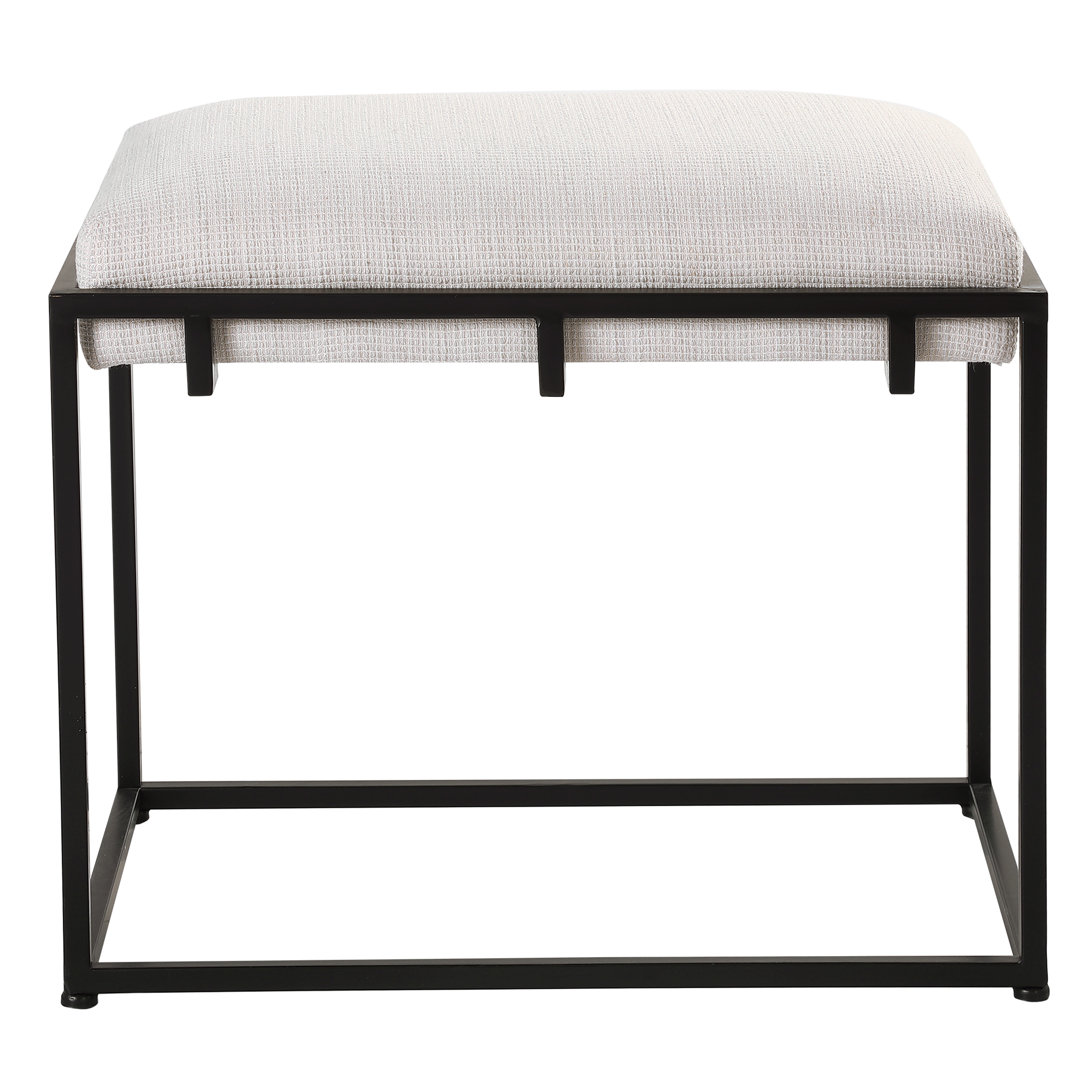 Paradox White Small Bench - Uttermost
