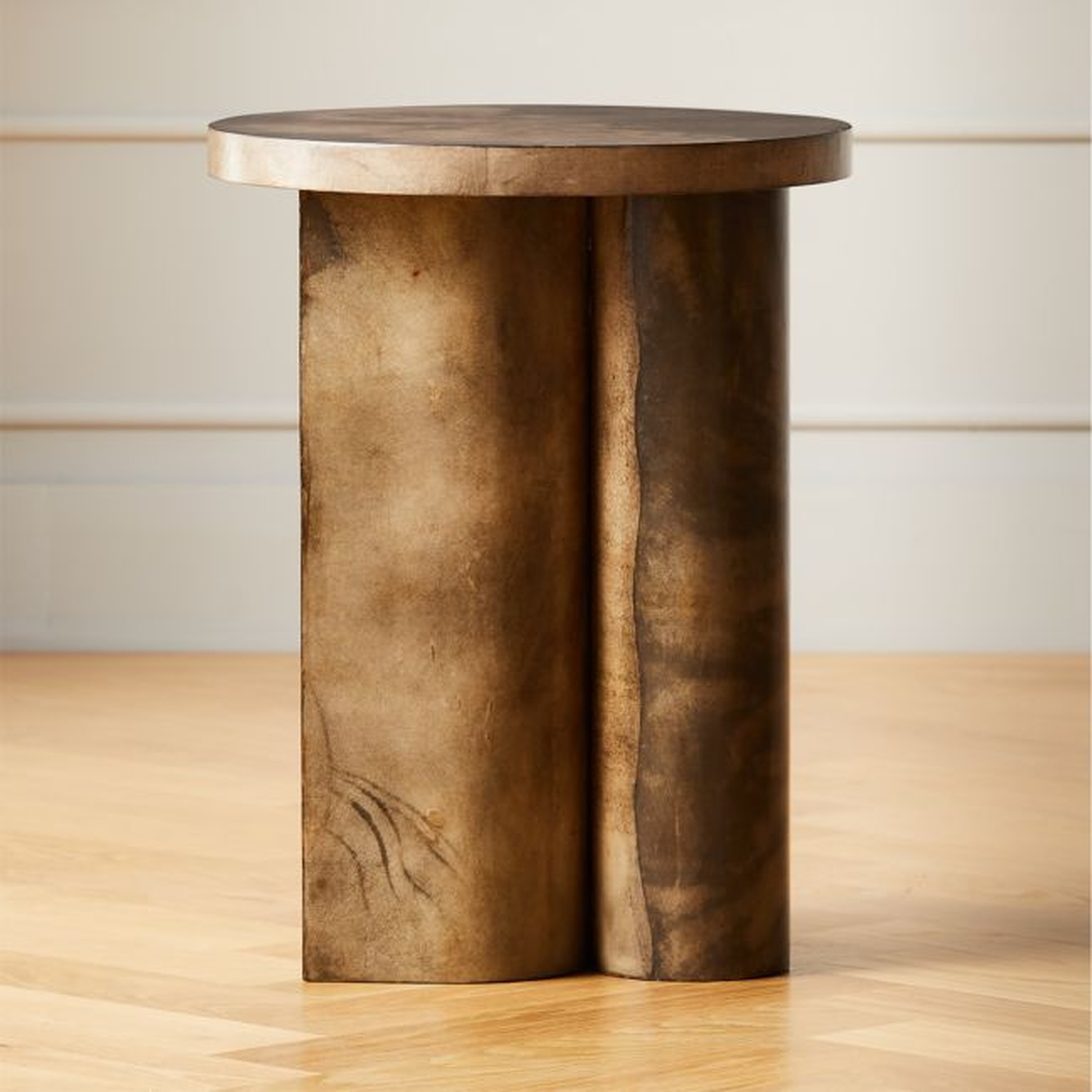 Cluster Vellum Tall Side Table - CB2