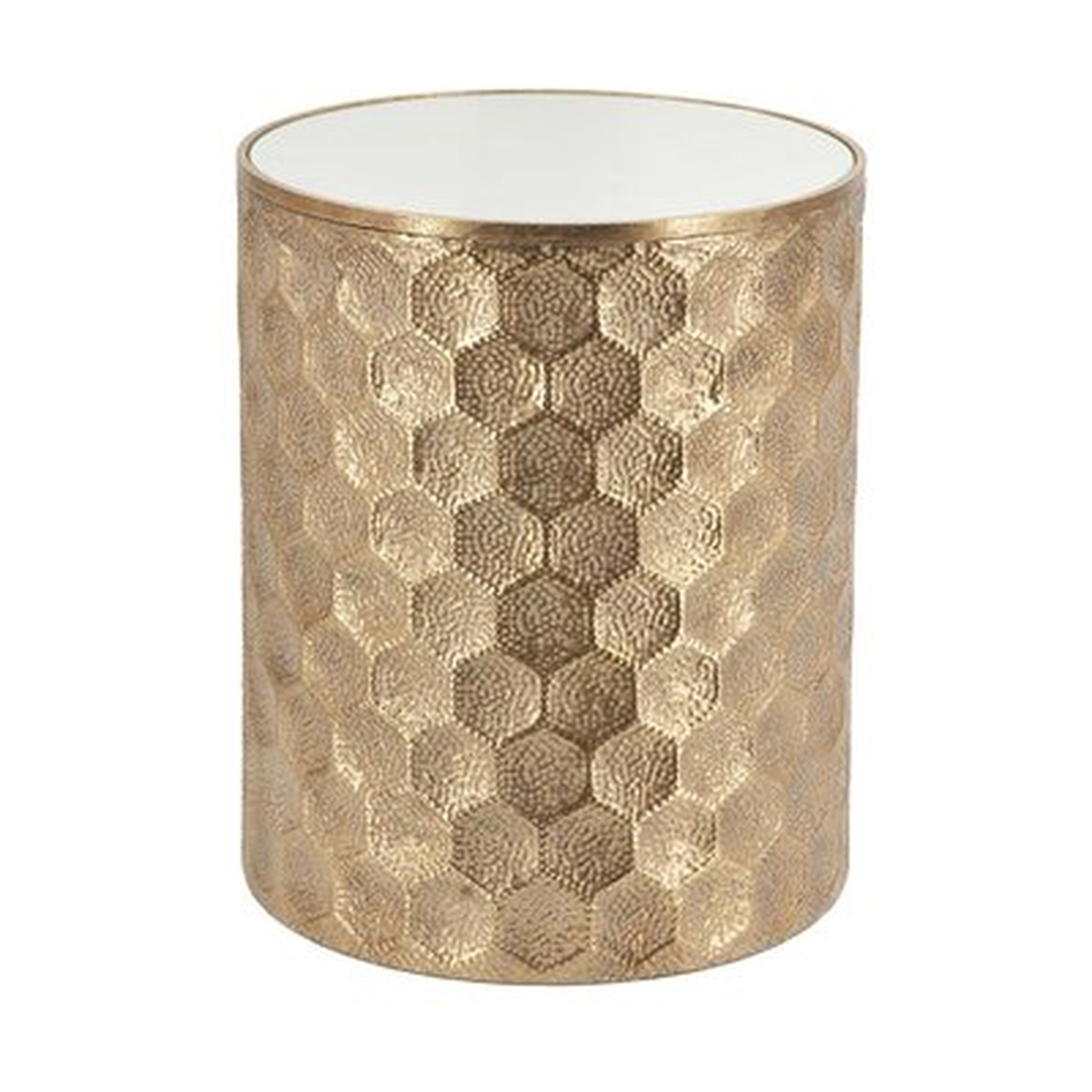Perkowski Drum End Table - Wayfair