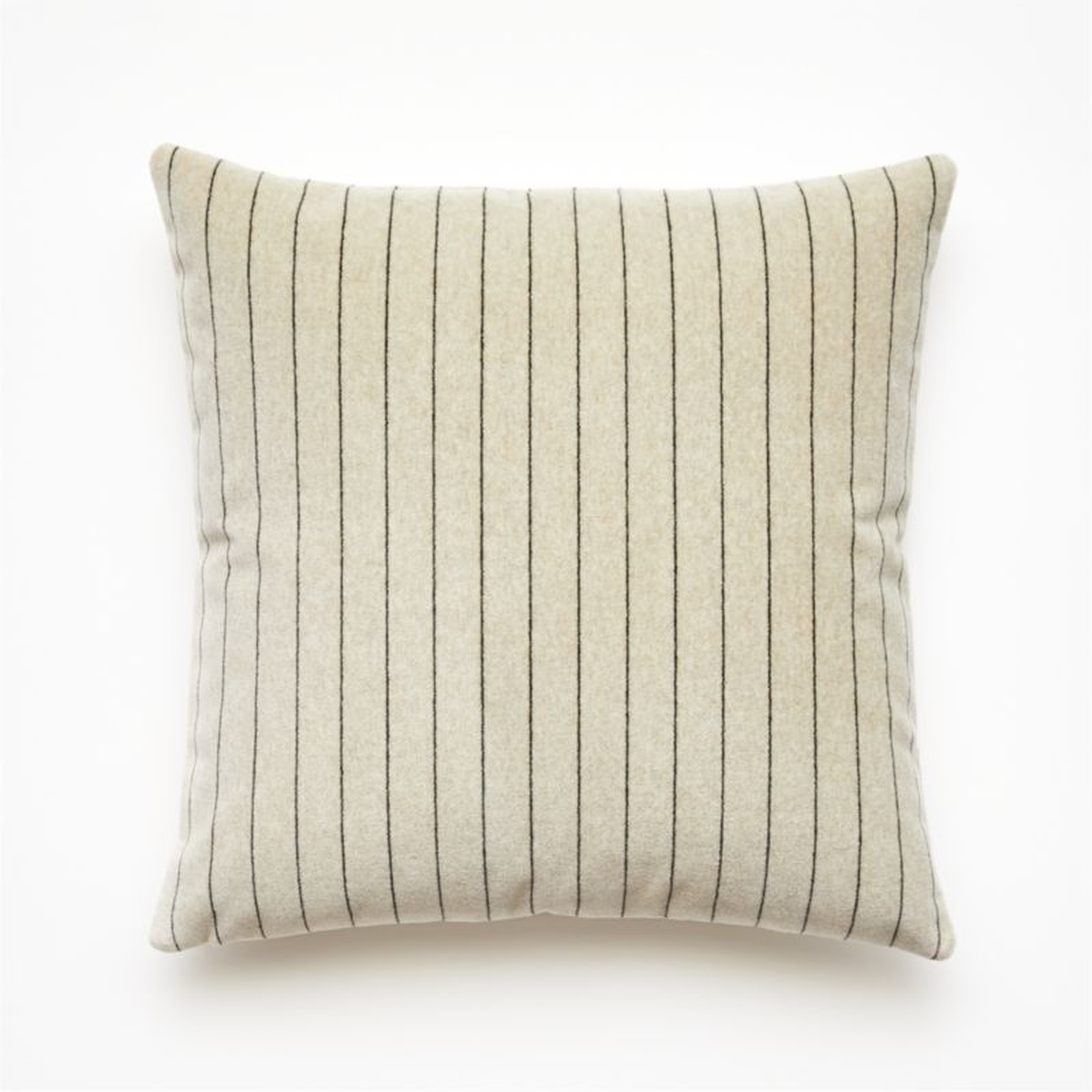 Boundary Pillow, Ivory, 18" x 18" - CB2