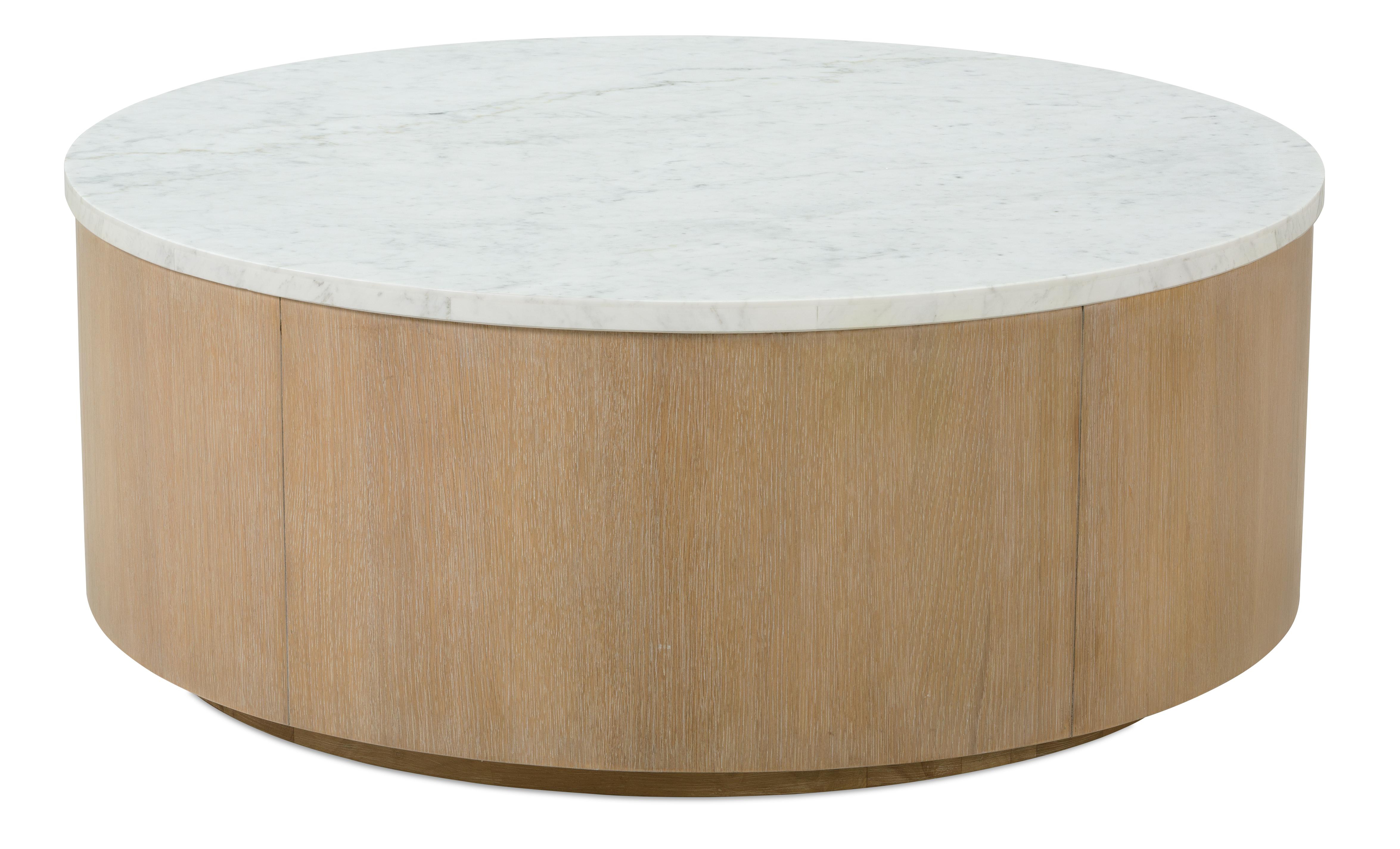 Delray Round Cocktail Table - Rowe Furniture