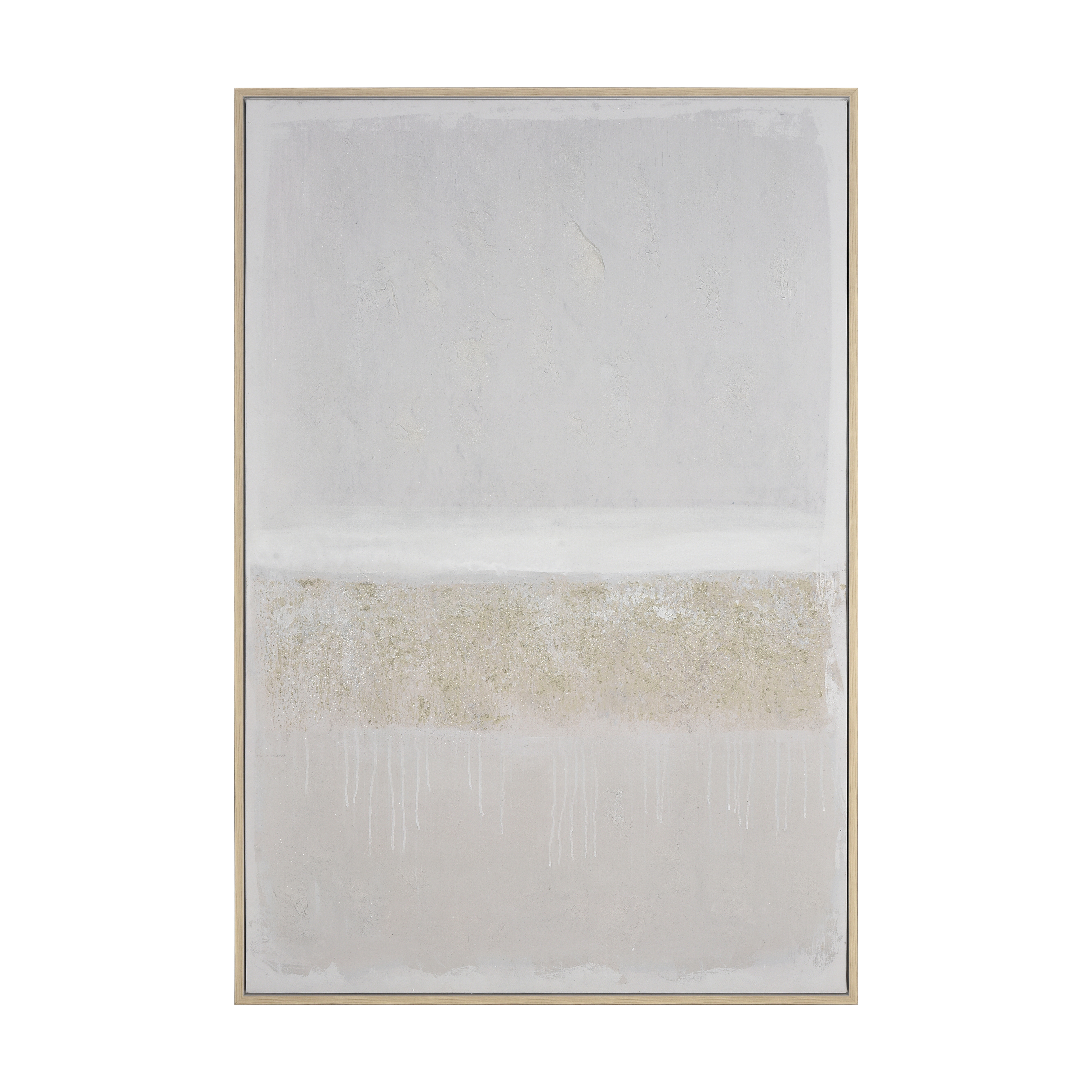 Still Colorfield Abstract Framed Wall Art - Elk Home