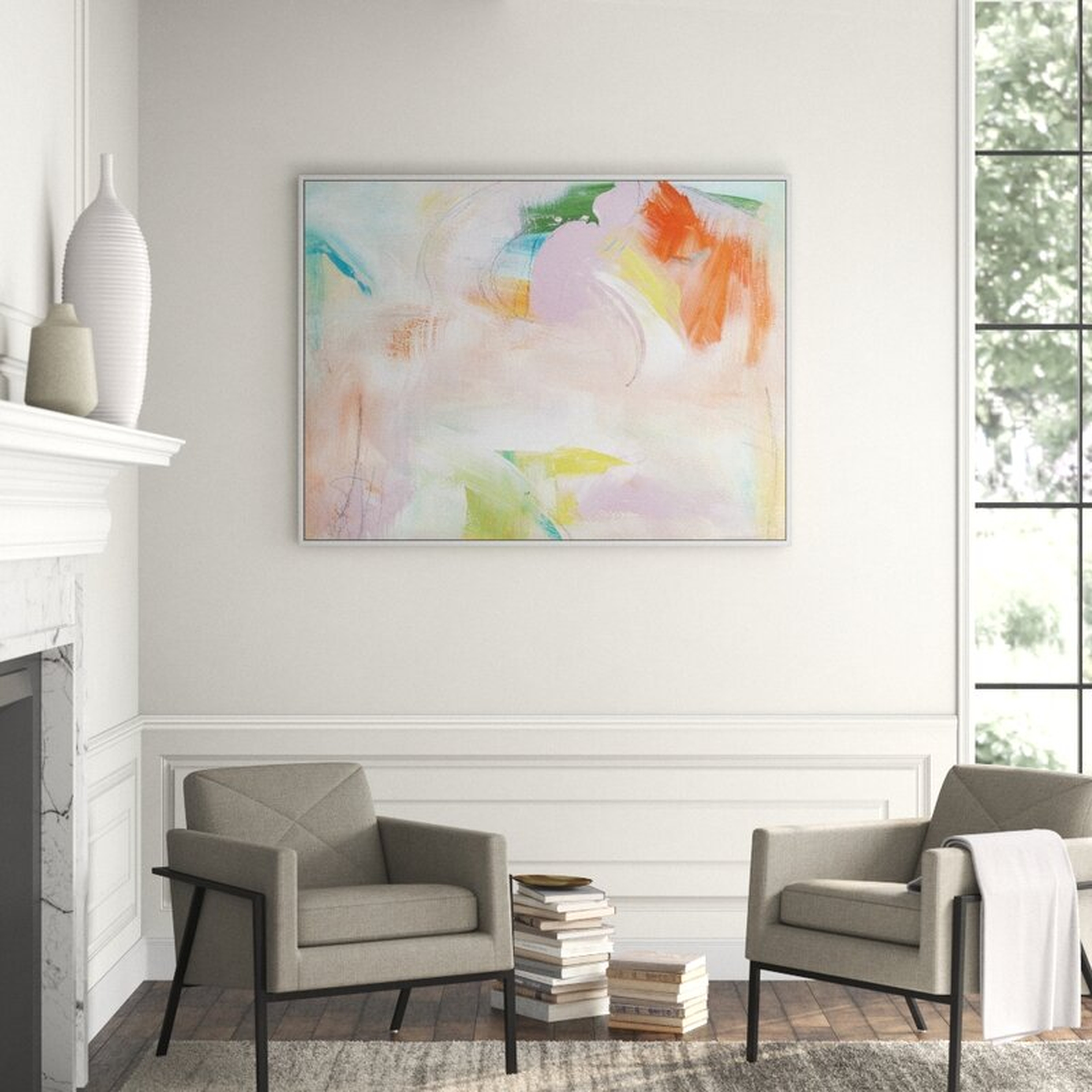 Lillian August Wishful Thoughts 1' Framed Print on Canvas - Perigold