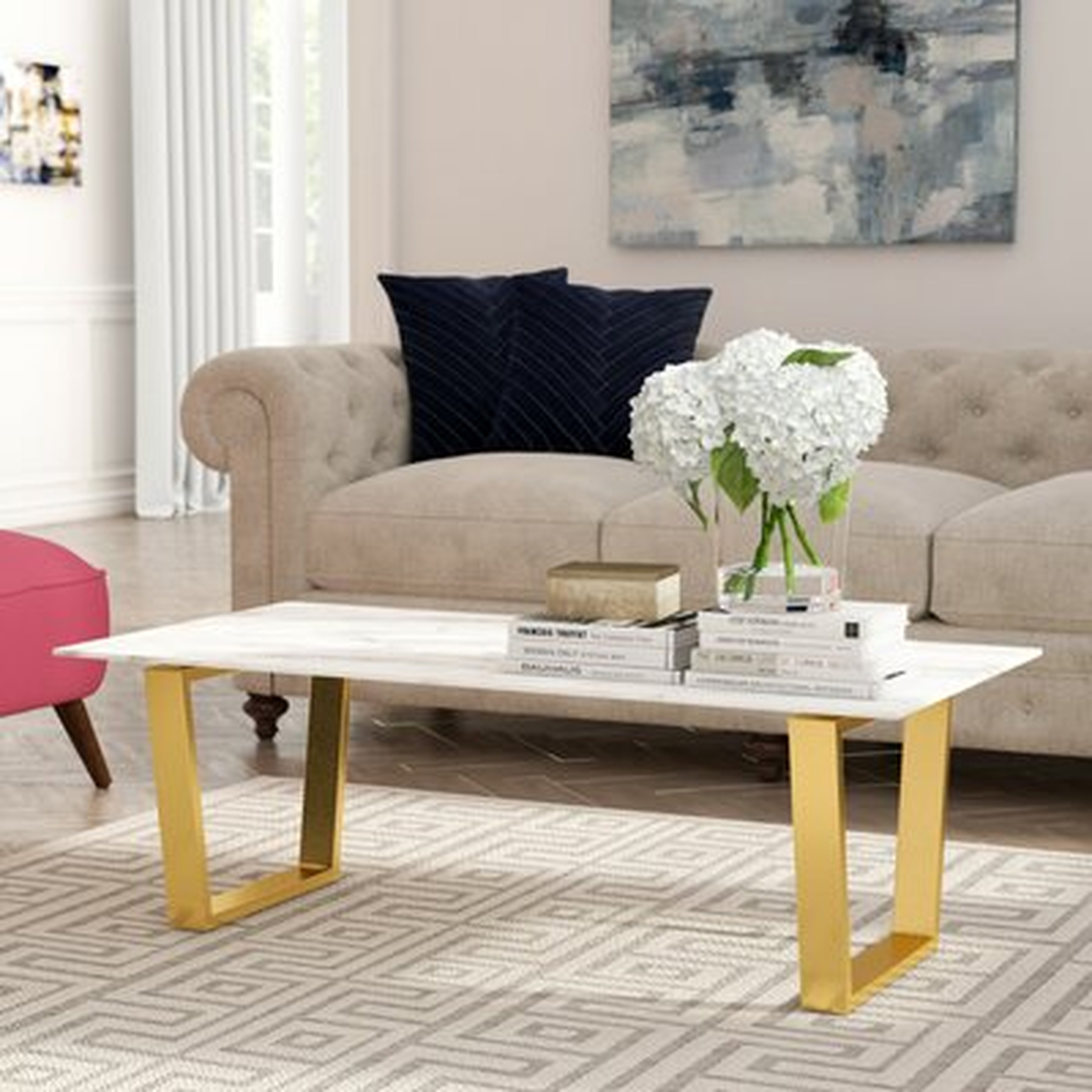 Germana Sled Coffee Table - Wayfair