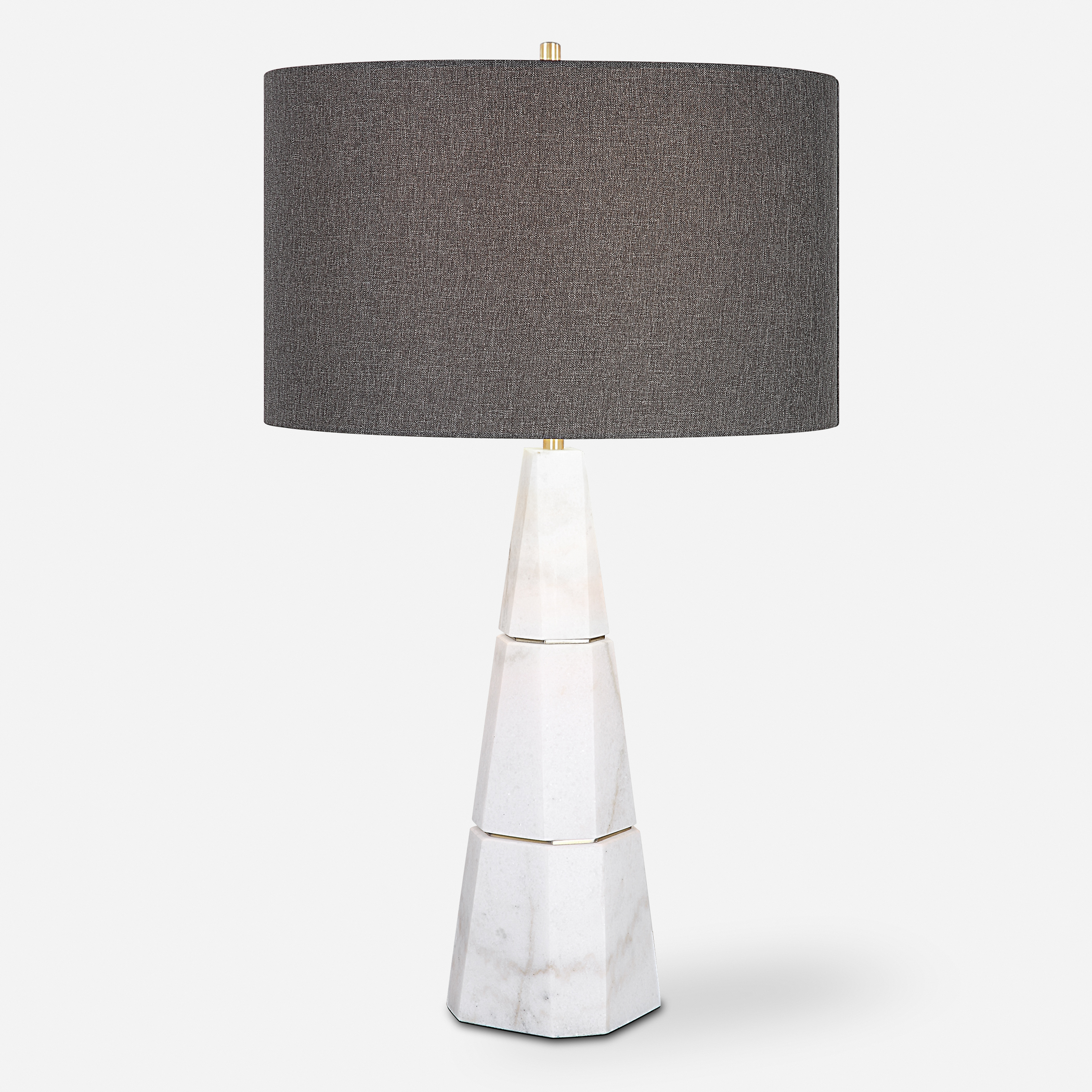 Citadel White Marble Table Lamp - Uttermost