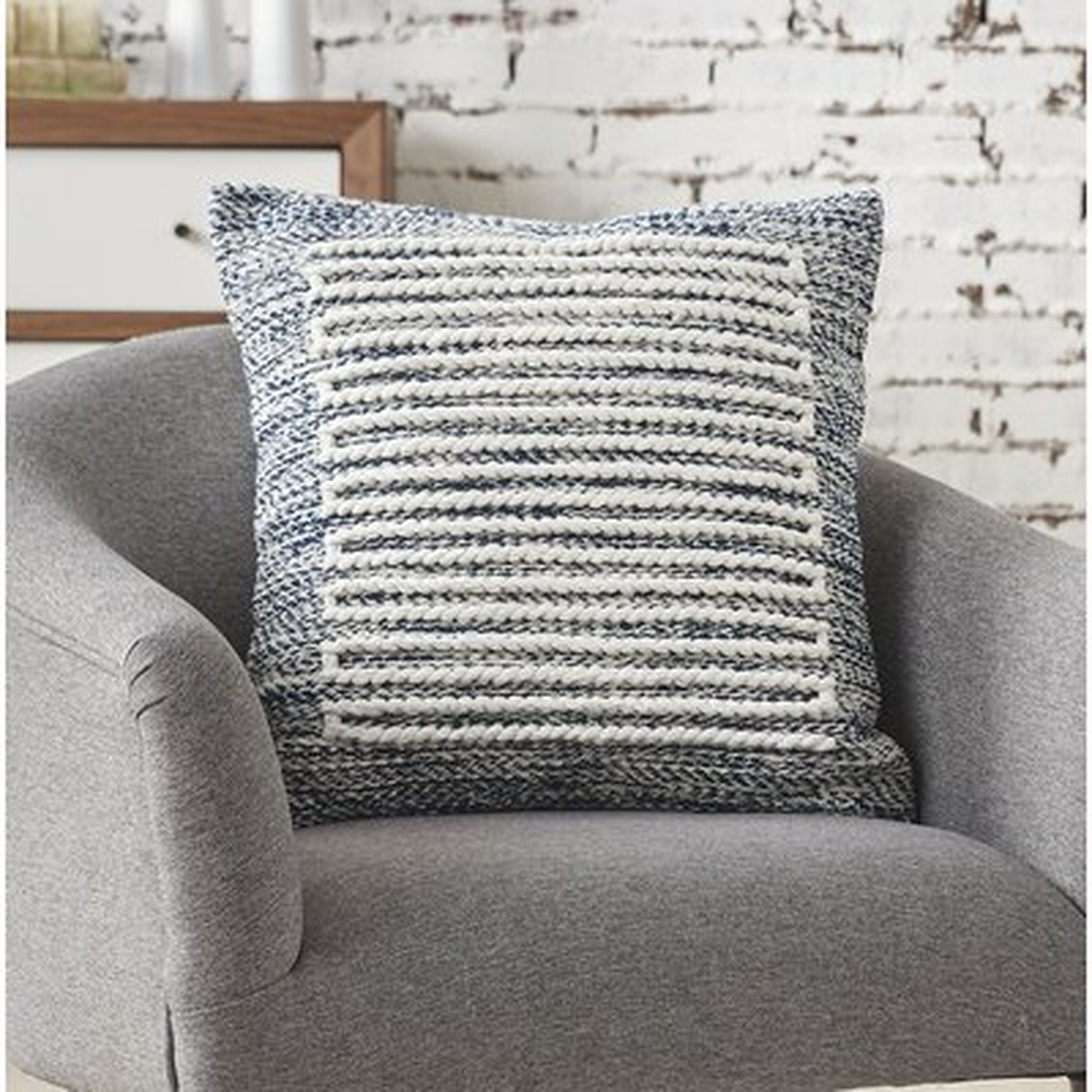 Mulder Cotton Throw Pillow - Wayfair